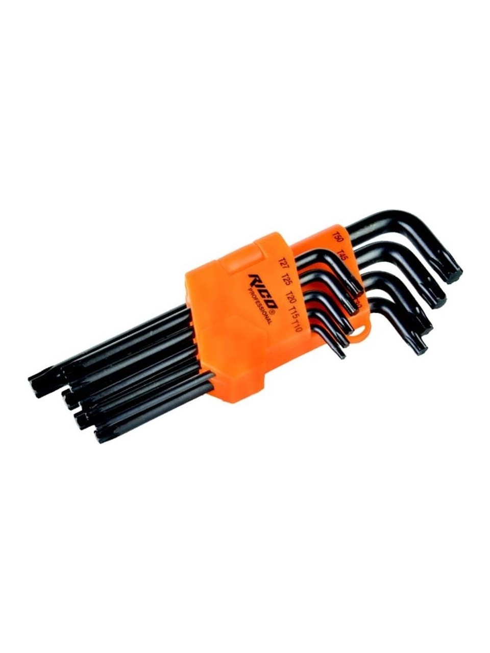 Rico RC0207 Vakumlu Torx Uzun Alyan Anahtar Seti 9 Pcs T10-T50