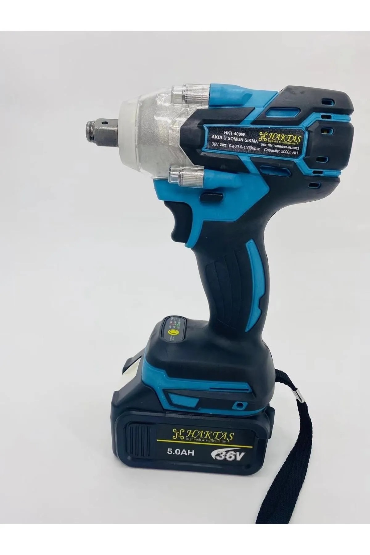 Haktaş 3 Lü Set Akülü Hilti 2-26mm Akülü Spiral 125mm Akülü Torklu Somun Sıkma 