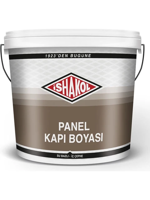 İshakol Panel Kapı Boyası Beyaz - 0,75 L