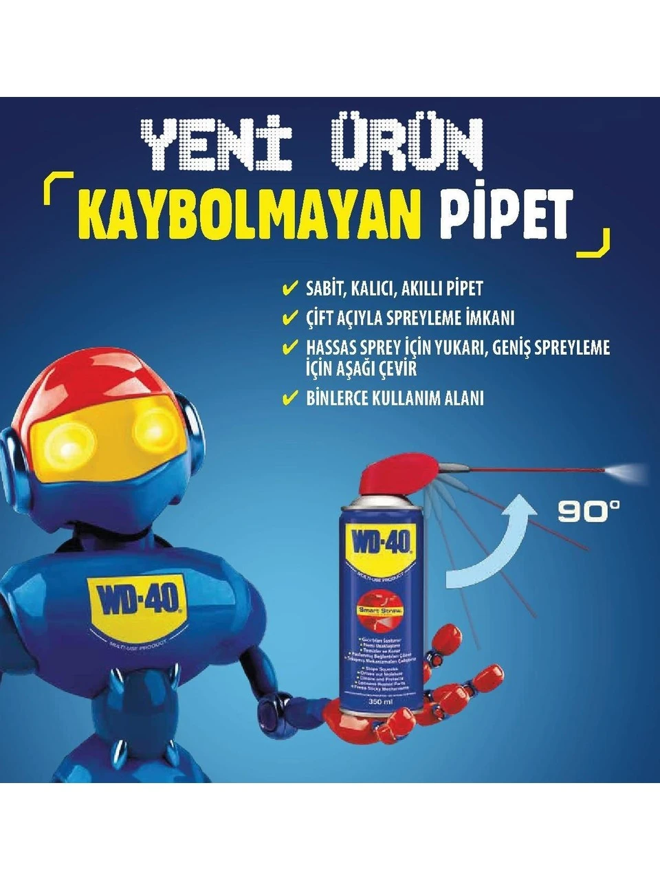 Henkel Wd 40 Smart Straw Pas Sökücü Yağlayıcı 350 ml