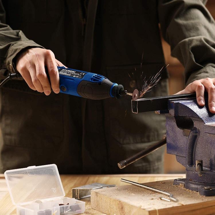 Hyundai HGRV187 Mini Taşlama Gravür Seti 135W 187 Parça