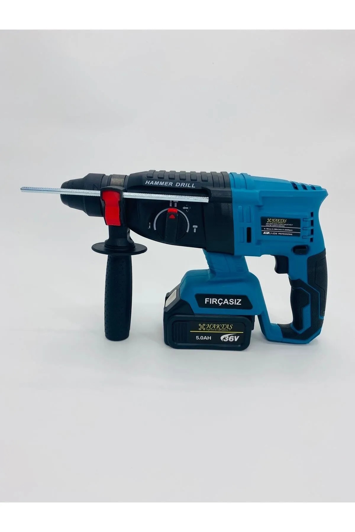 Haktaş 3 Lü Set Akülü Hilti 2-26mm Akülü Spiral 125mm Akülü Torklu Somun Sıkma 