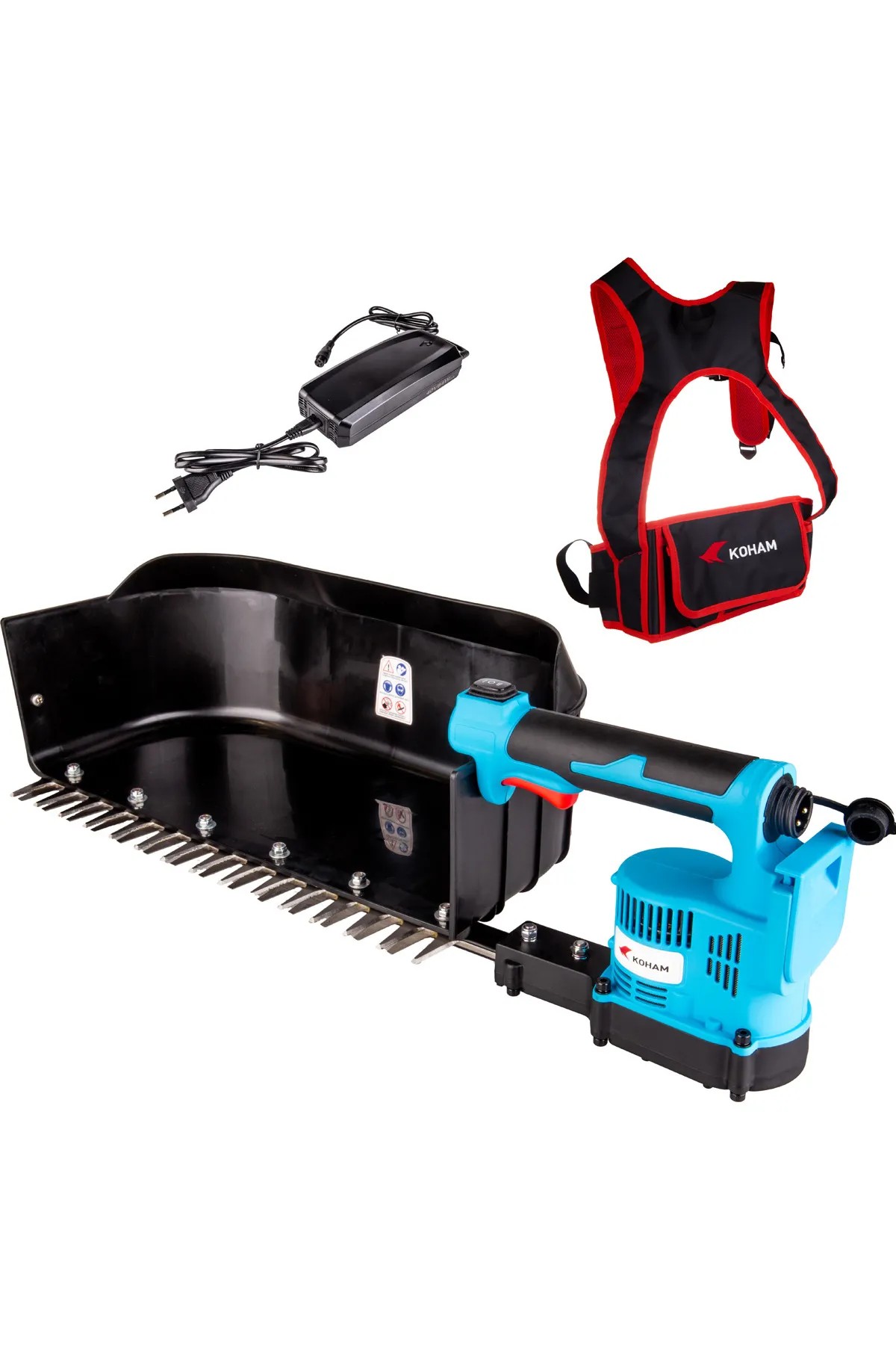 koham KH-TP35 Çay Toplama Makinesi 35cm Akülü Sepetli