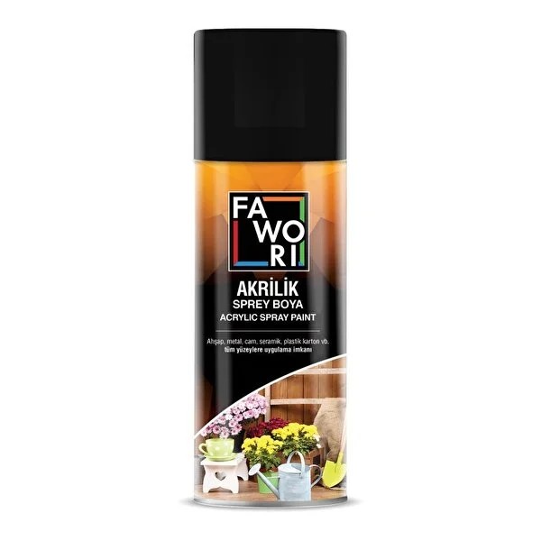Filli Boya Fawori Akrilik Sprey Boya  RAL FLORESAN YEŞİL 400 ML