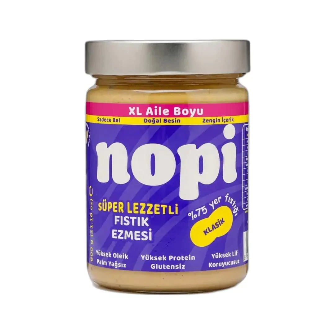 Nopi XL Yer Fıstığı Ezmesi Klasik 600G