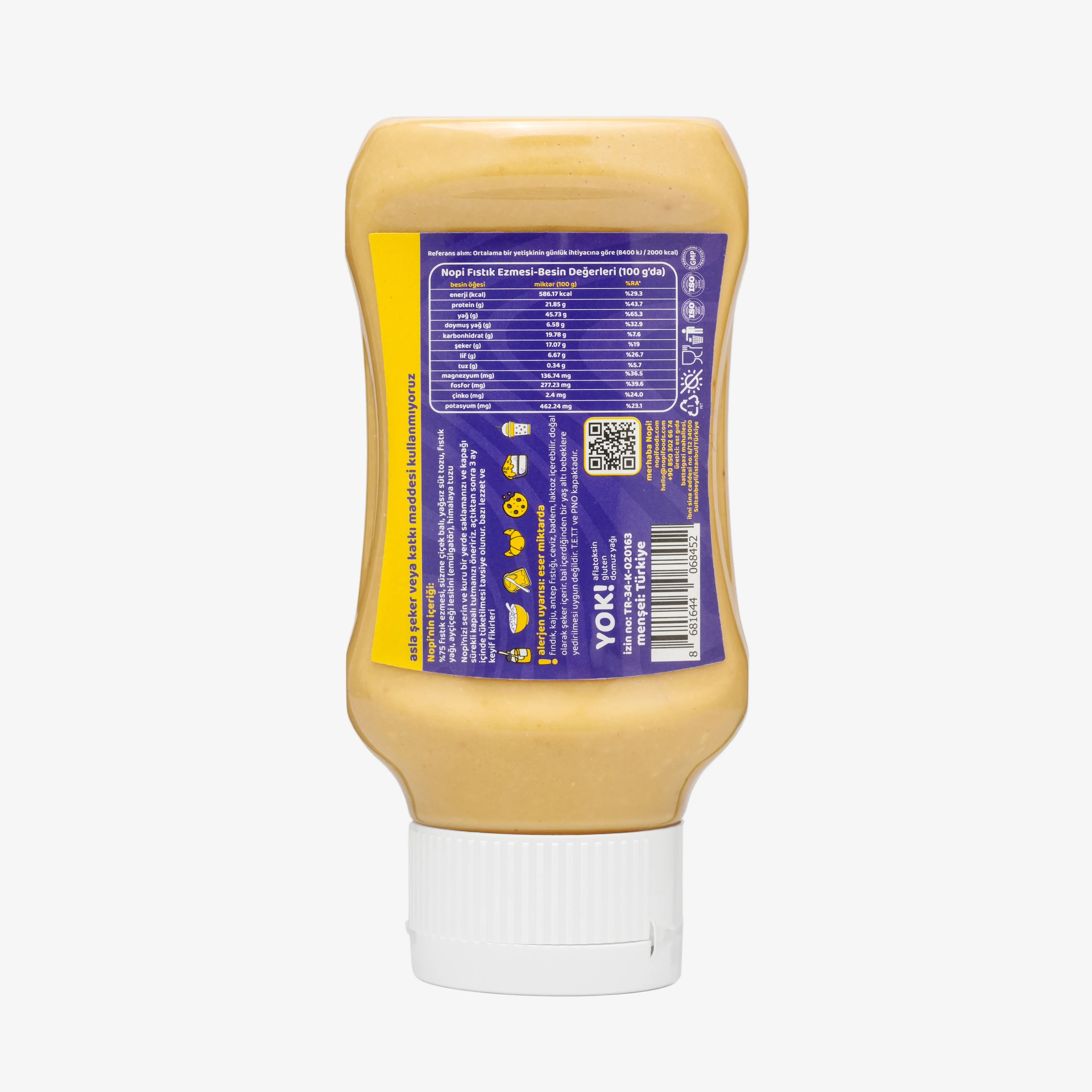 Nopi Handy Yer Fıstığı Ezmesi 300G