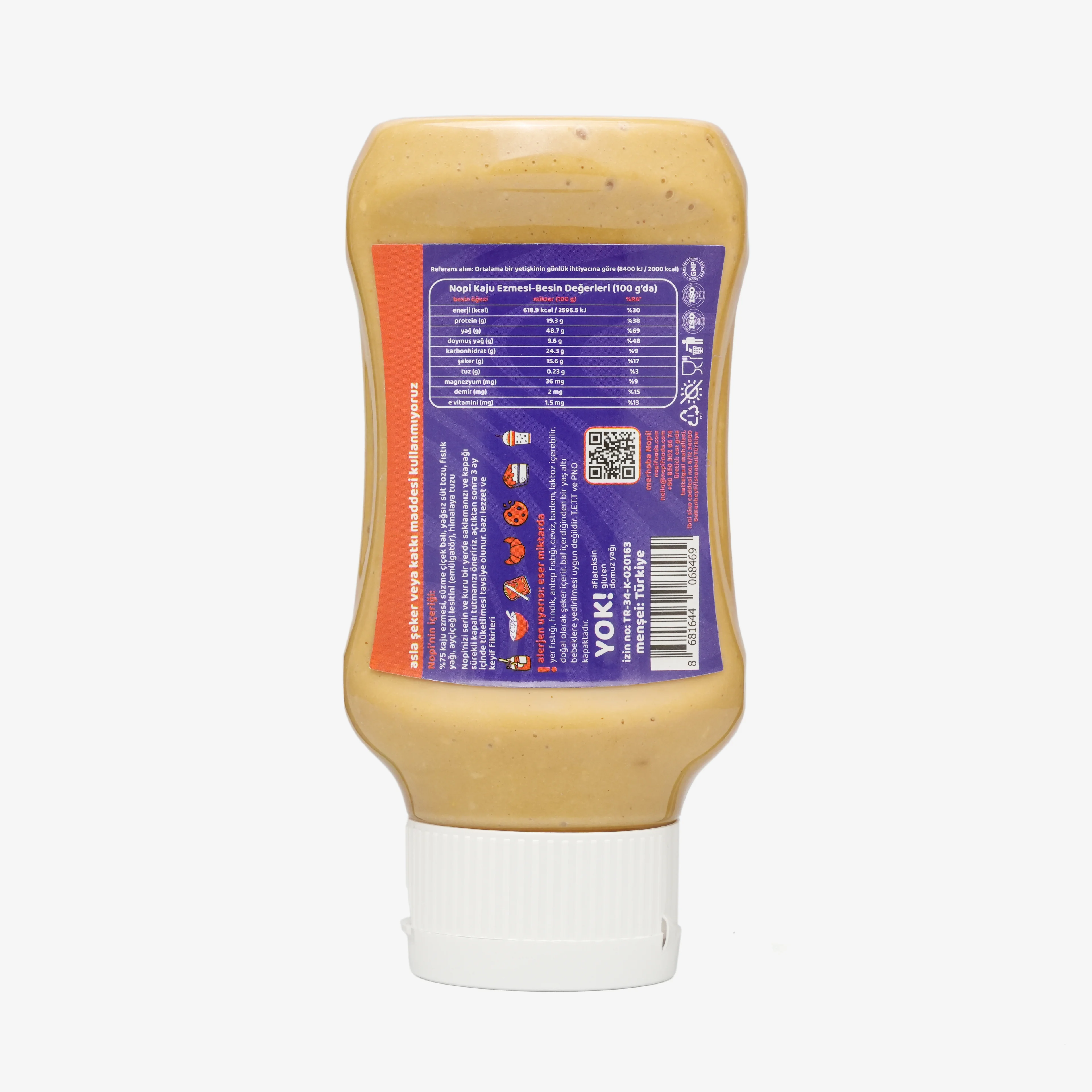 Nopi Handy Kaju Ezmesi 300G