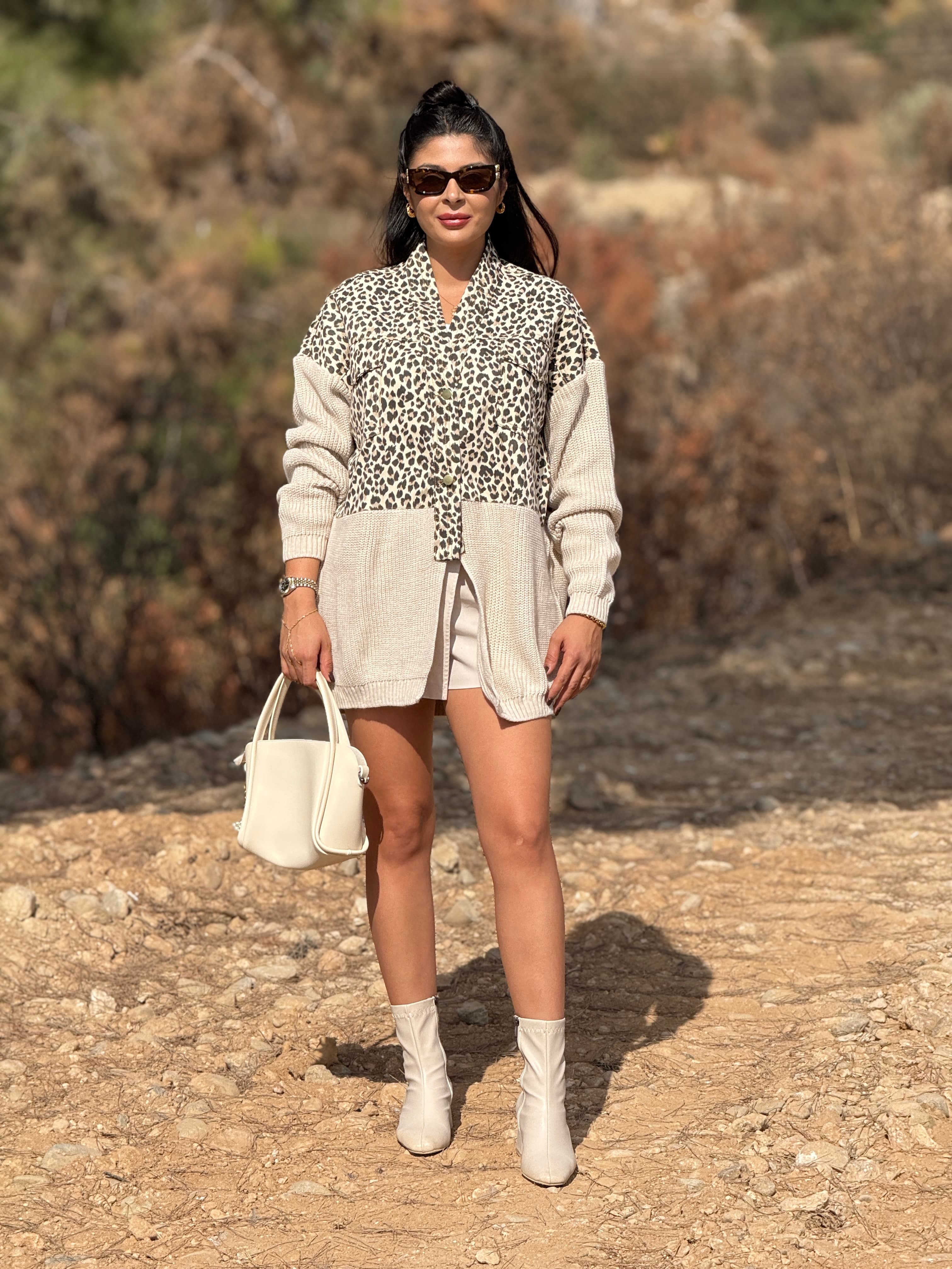 LEOPAR DENİM TOUCH HIRKA 