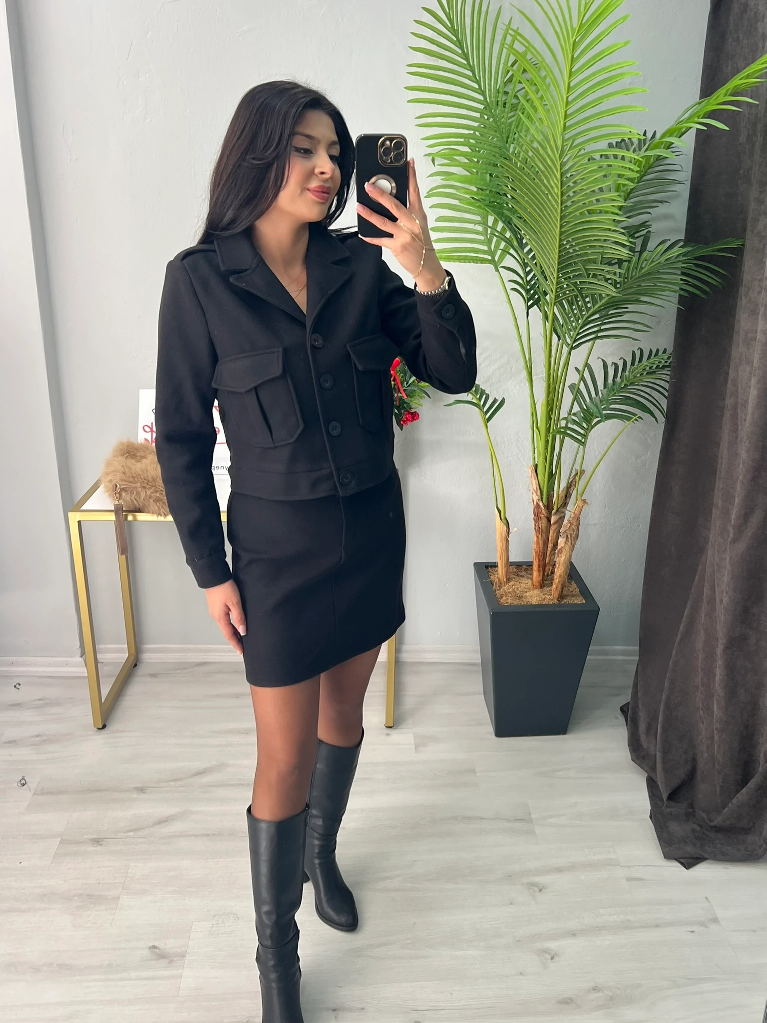 Premium Kaşe ikili takım