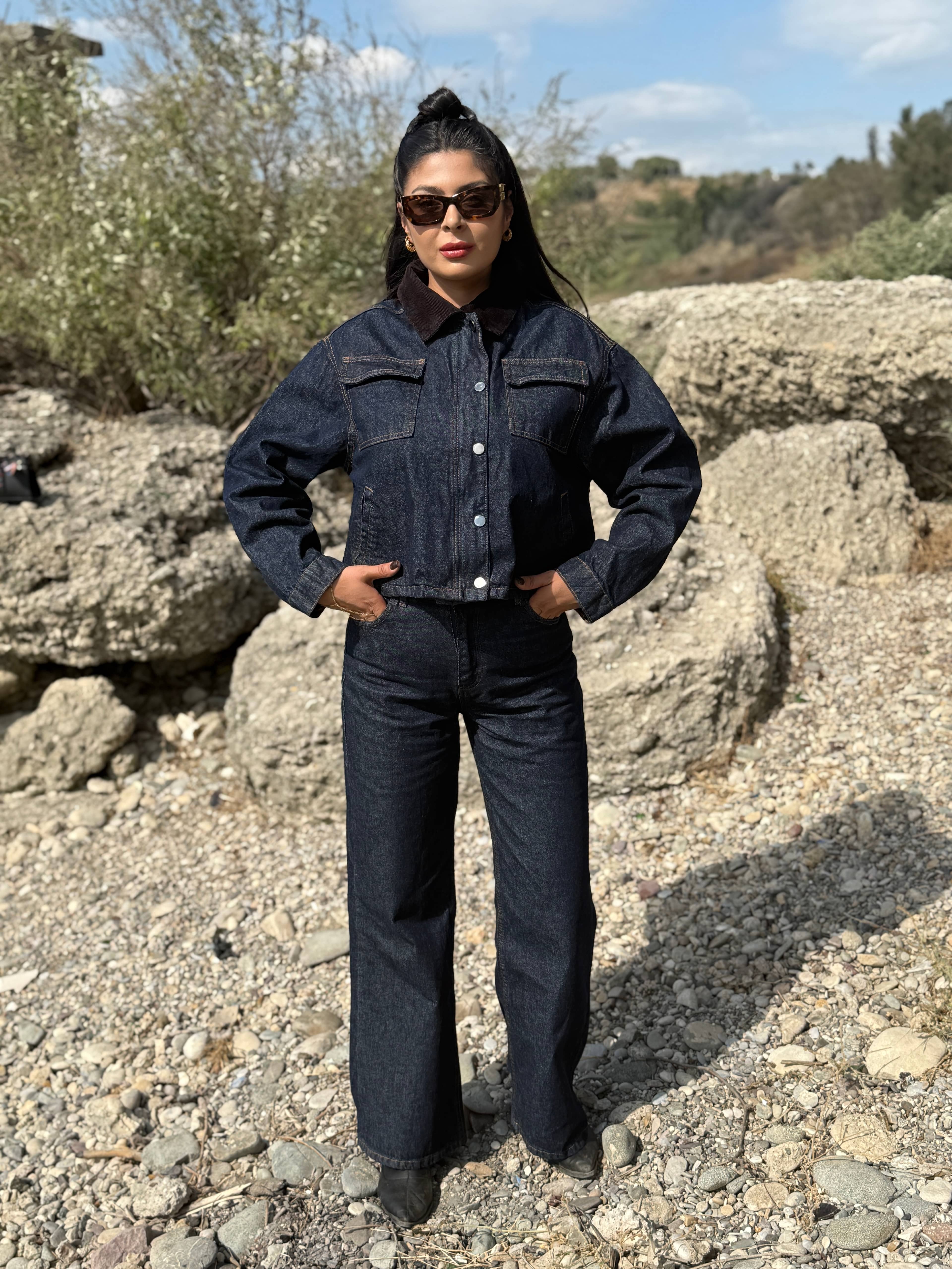 CHİC DENİM COLLAR JEAN