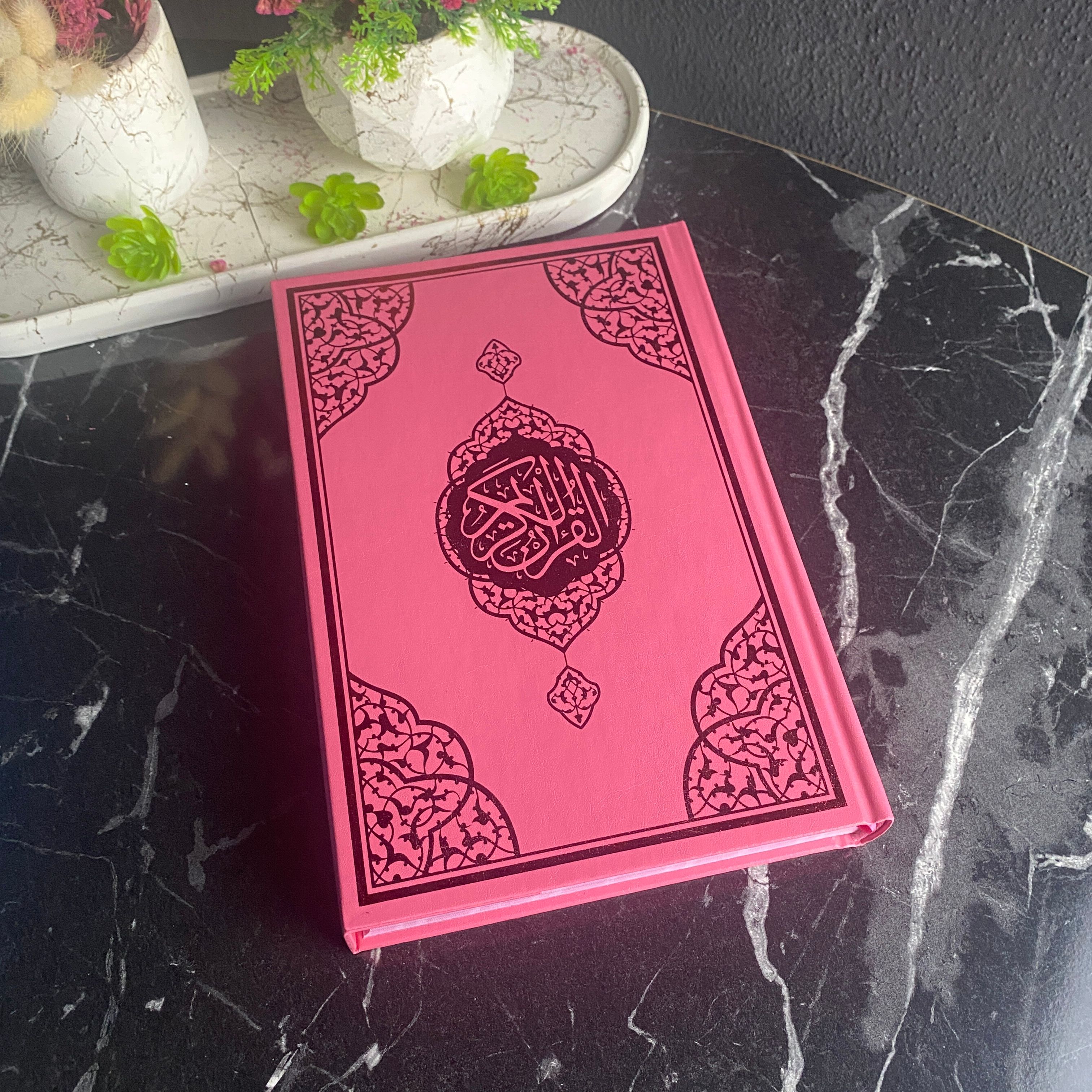 Mıklepli Kuranı Kerim Ortaboy - Pembe