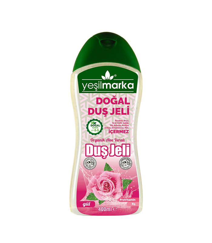 Yeşilmarka Doğal Duş Jeli – Gül