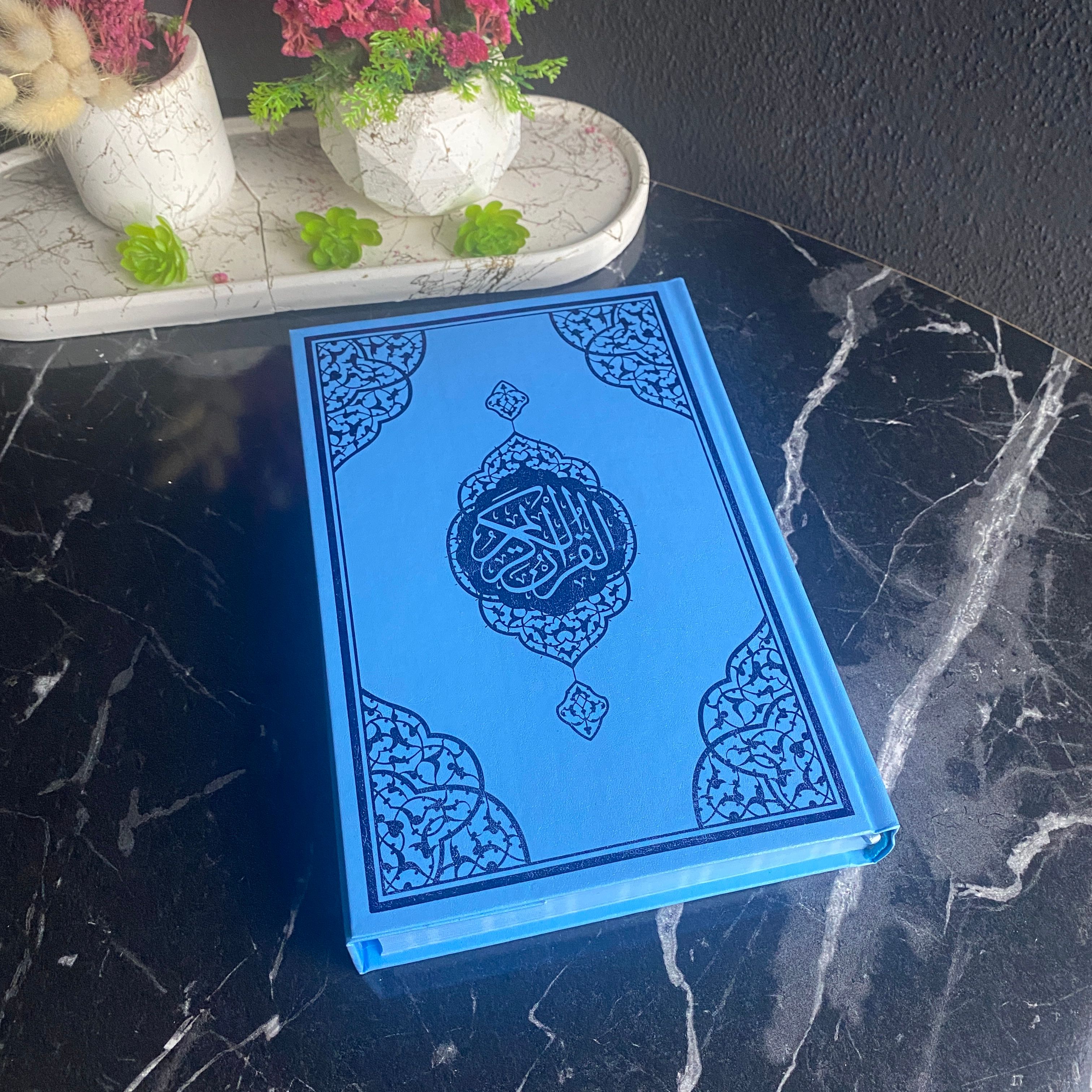 Mıklepli Kuranı Kerim Ortaboy - Mavi