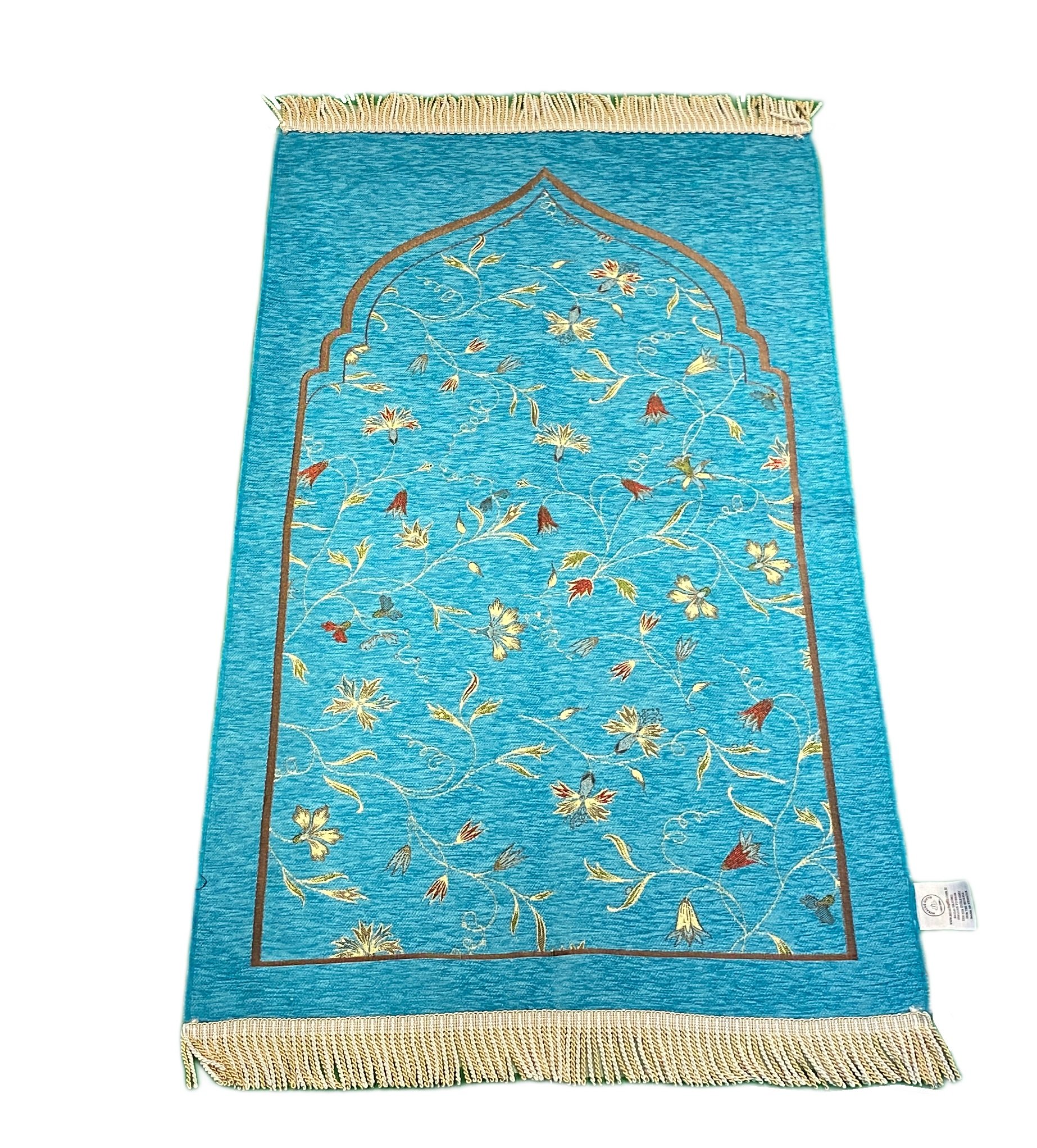 Lale Desenli Ultra Plus Şönil Namaz Seccadesi