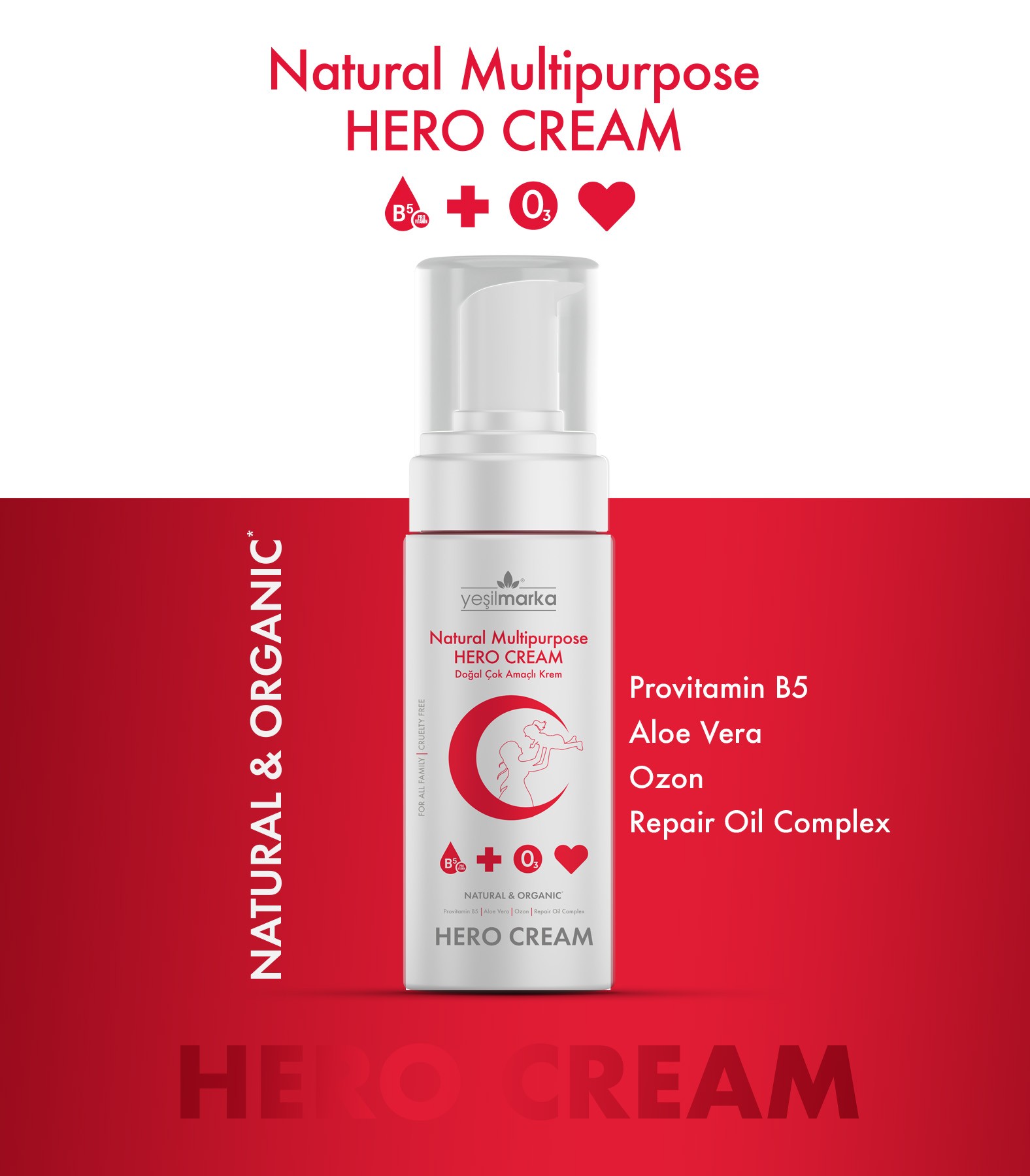 Yeşilmarka Çok Amaçlı Hero Cream