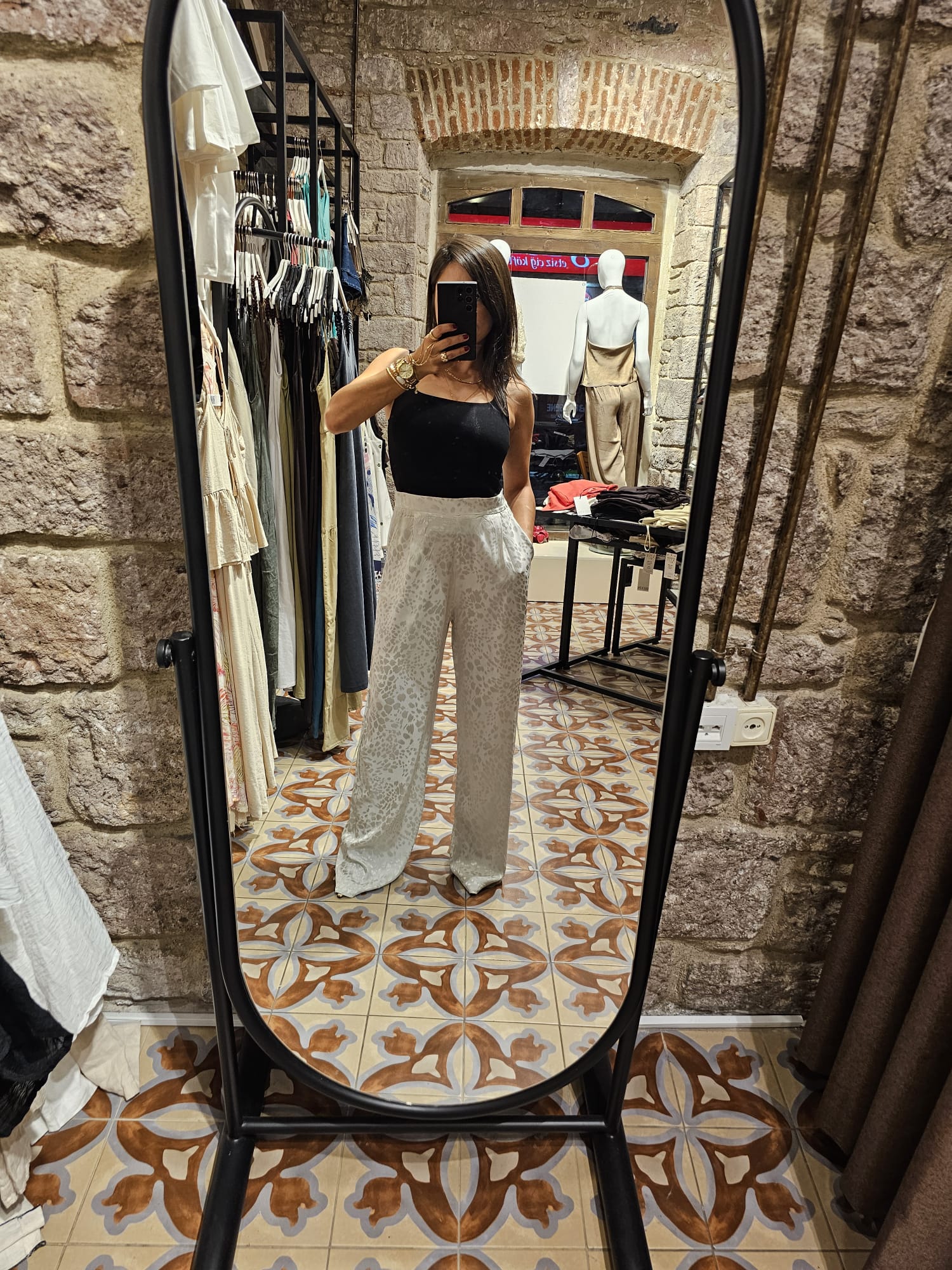 LEOPAR DESENLİ PANTOLON