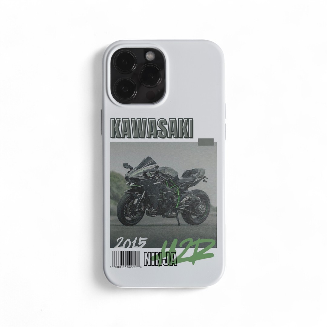 Kawasaki Ninja H2R White Case