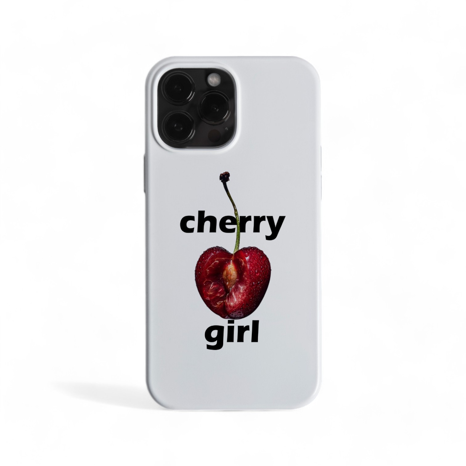 Cherry Girl White Case