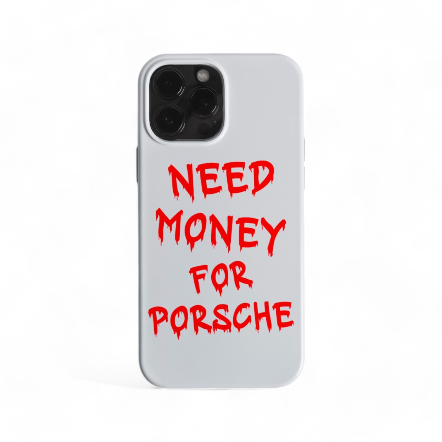 Need Money For Porsche Red On White