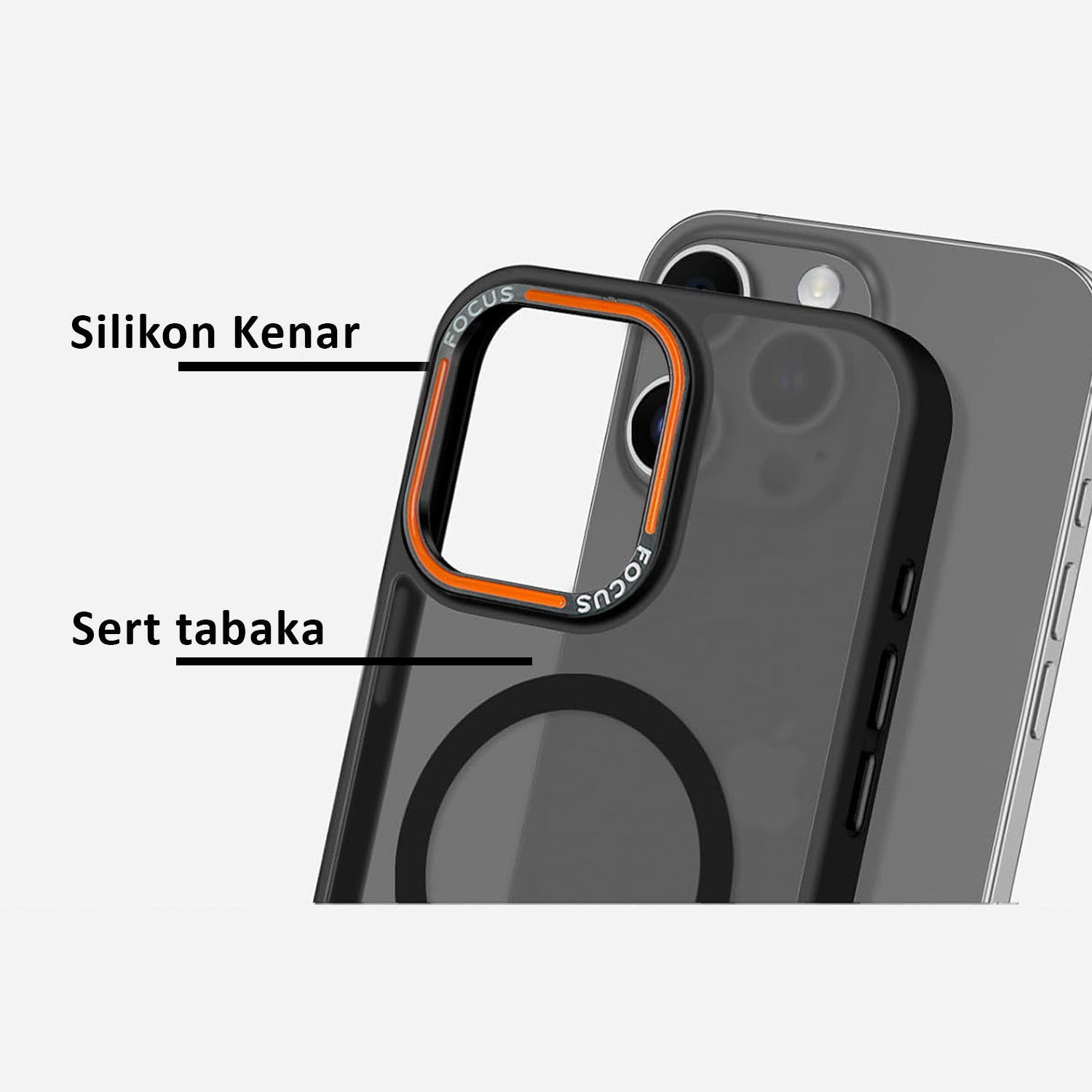 iPhone 16 Pro Black Lux Case