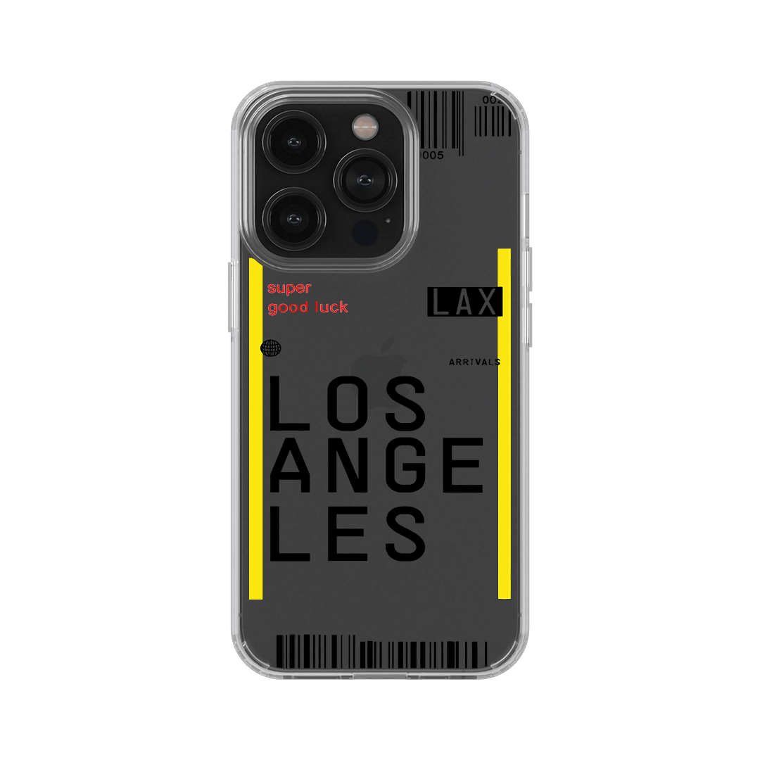 Los Angeles Ticket Şeffaf Case