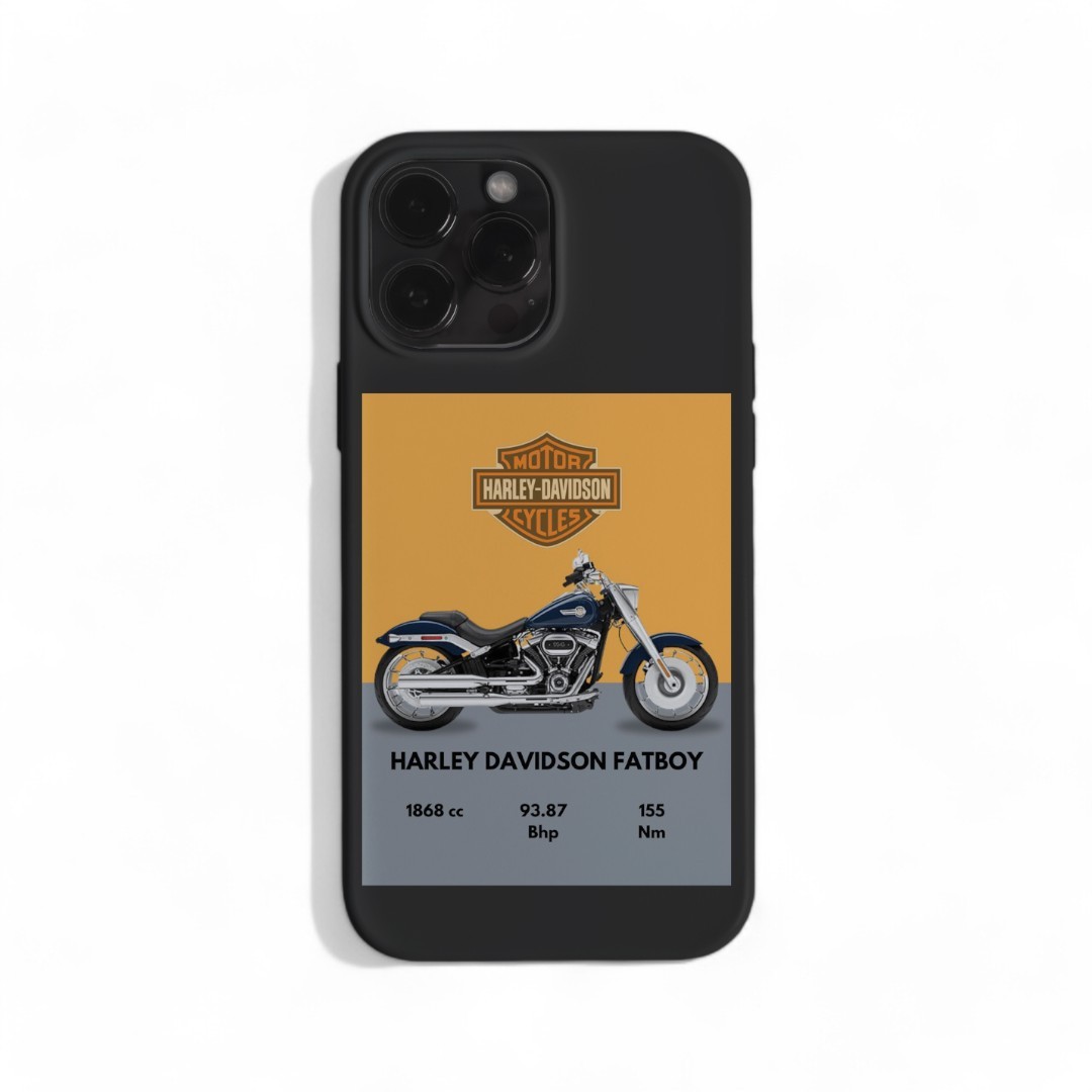 Harley Davidson Fatboy Black Case