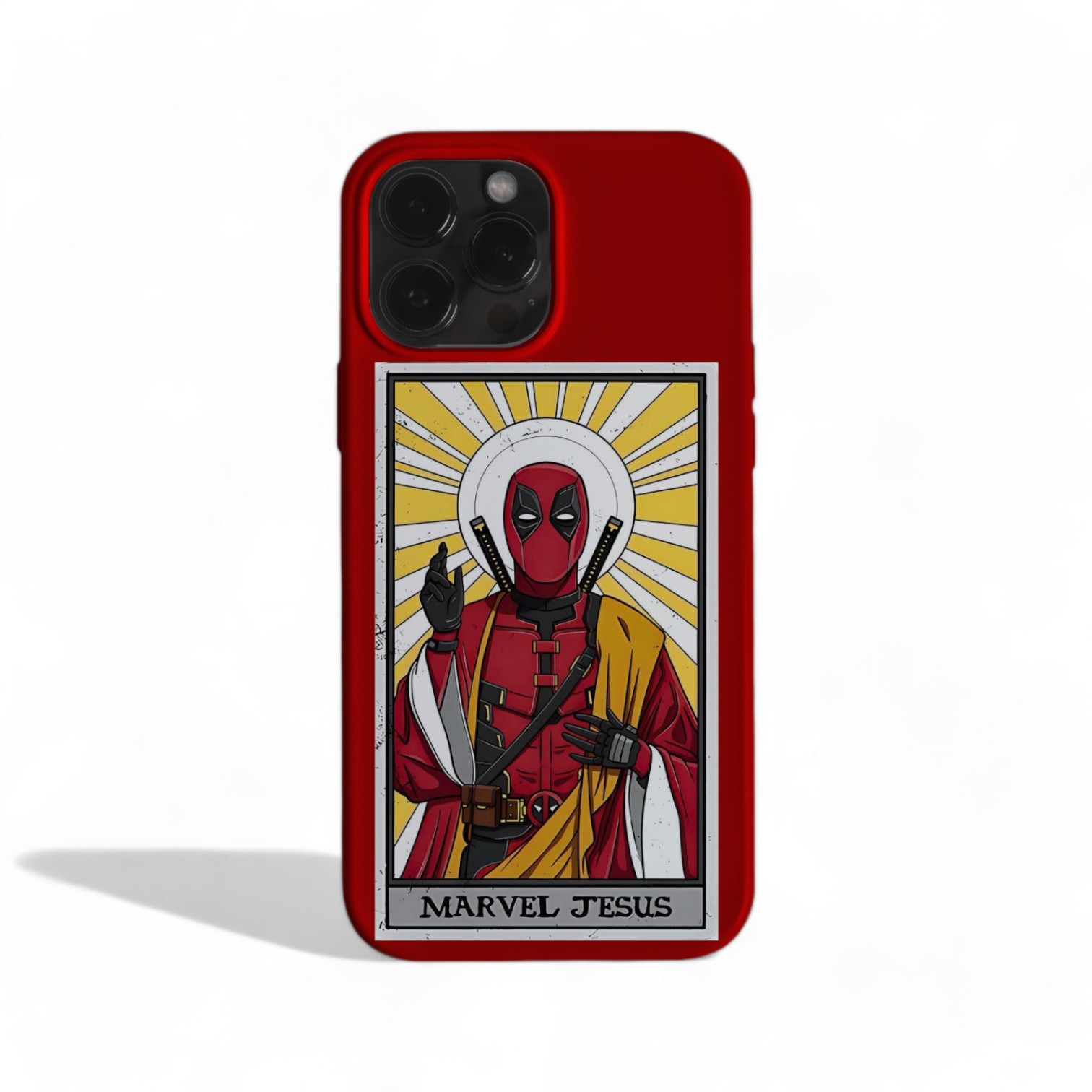 Marvel Jesus On Red