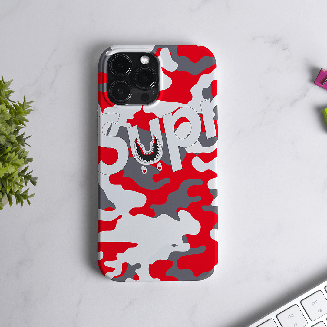 Supreme Kamıflaj Iı White Case