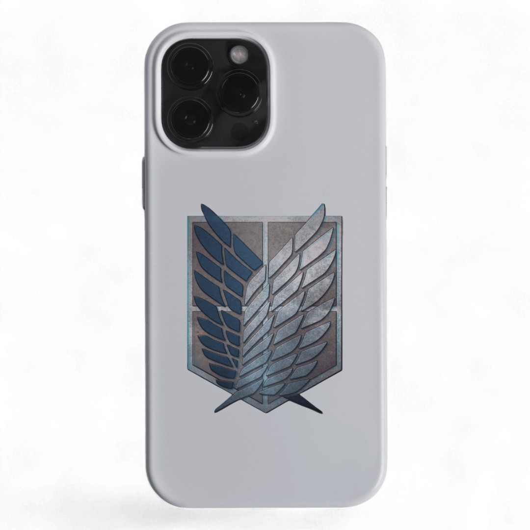 ANIME | AOT SYMBOLE CASE WHITE