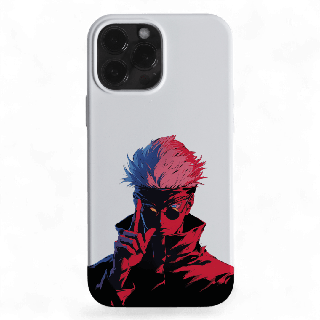 ANIME | GOJO RED & BLUE CASE WHITE