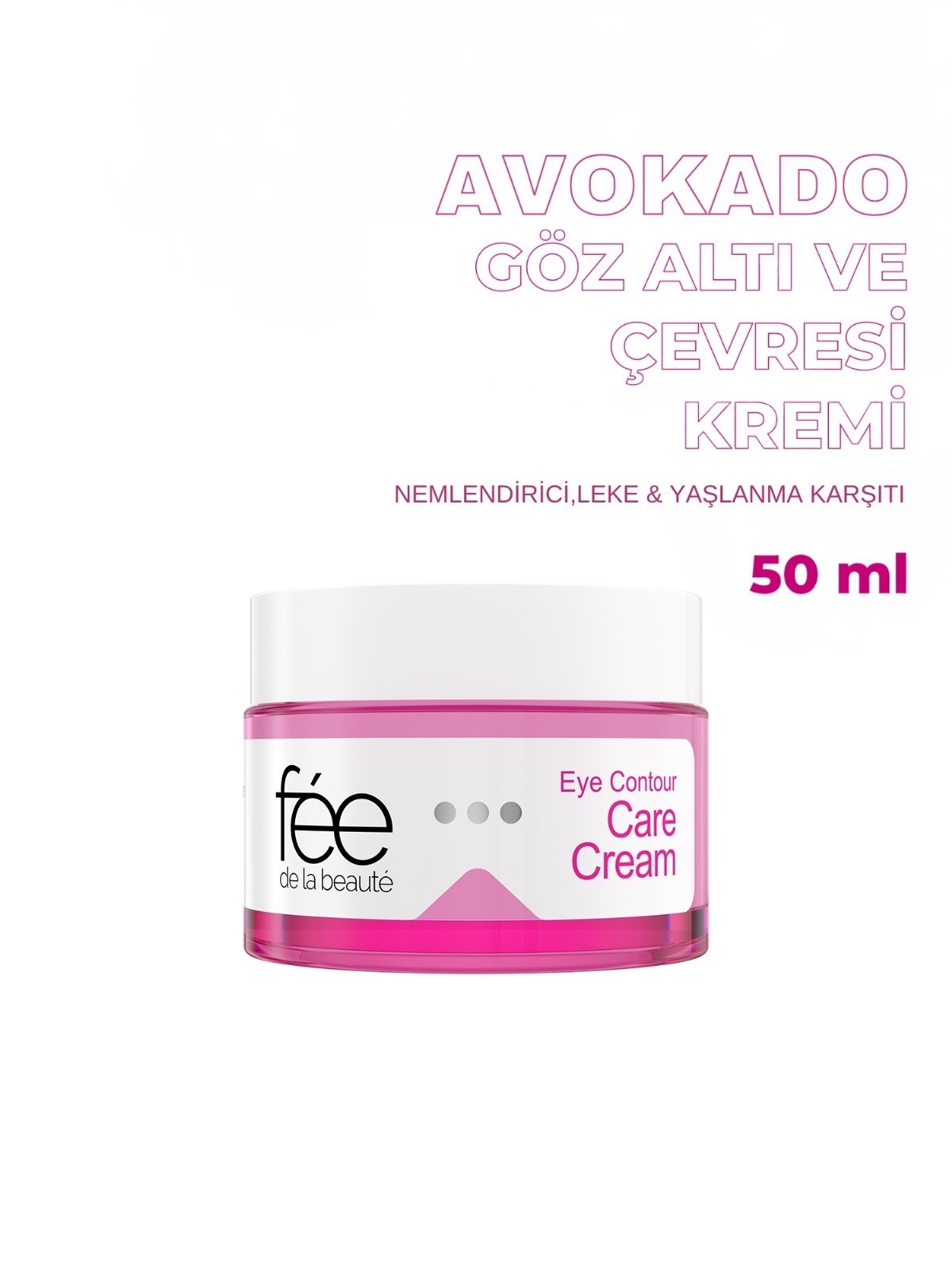 Avokado Göz Altı Ve Çevresi Kremi Nemlendirici,Aydınlatıcı Moisturizing & Anti-blemish Eye Cream