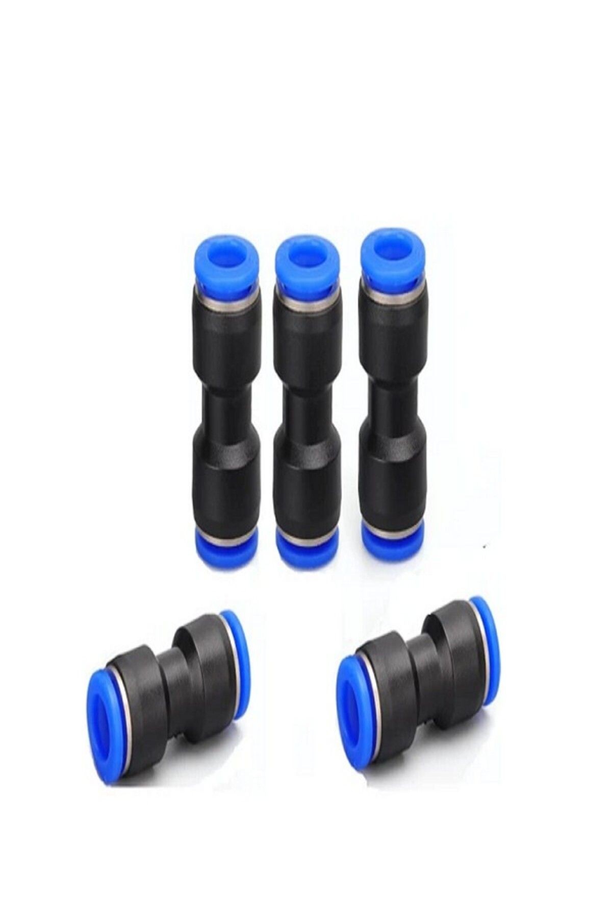 PNÖMATİK SİLİNDİR BAĞLANTI ELEMANLARI 10MM-10MM  NİPEL DÜZ PU10 - PU EPU10