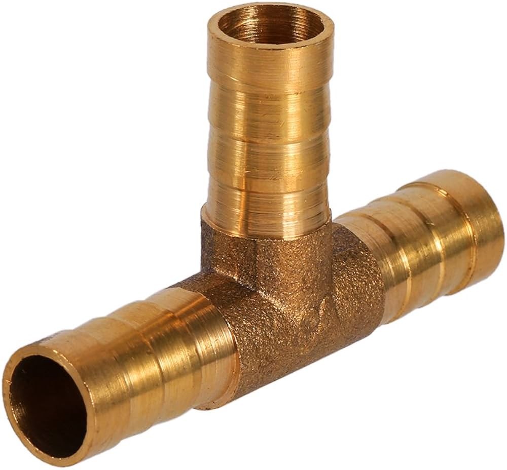 HORTUM T RAKOR PRİNÇ 6MM (2 ADET)