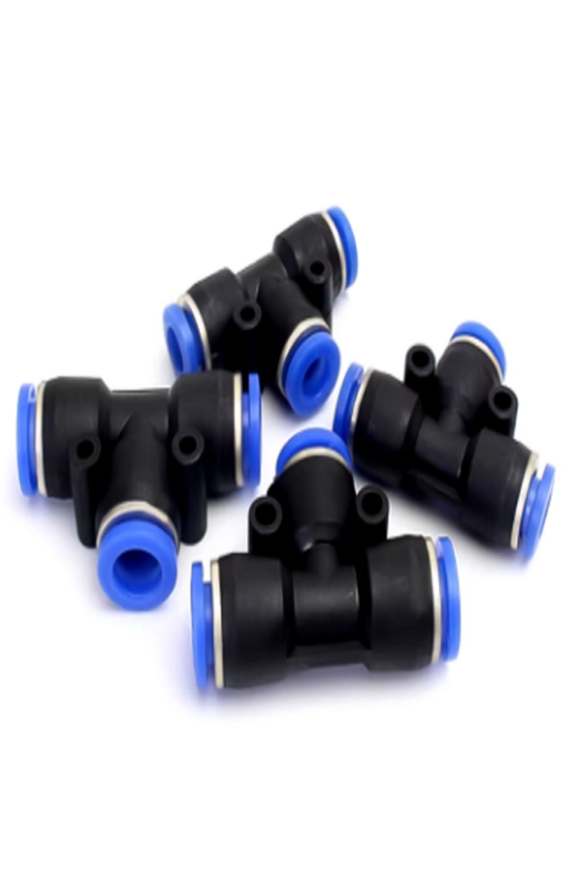 PNÖMATİK T TİPİ YÜKSELTİCİ BAĞLANTI NİPEL 8-8-10MM  PEG08-08-10   5 ADET