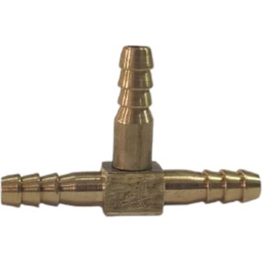 HORTUM T  RAKOR PRİNÇ 8MM (2 ADET)