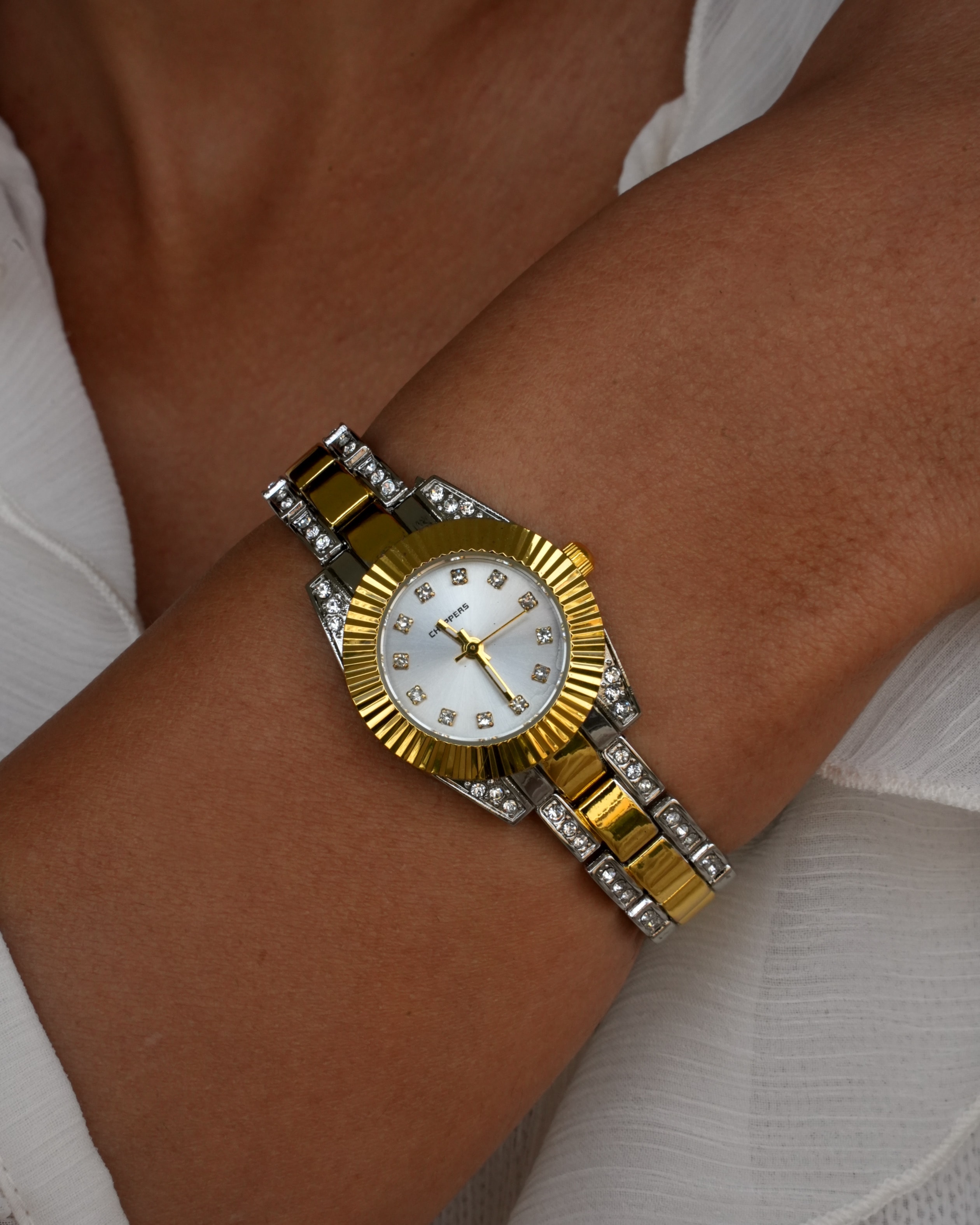 Gold - Silver Watch / Saat