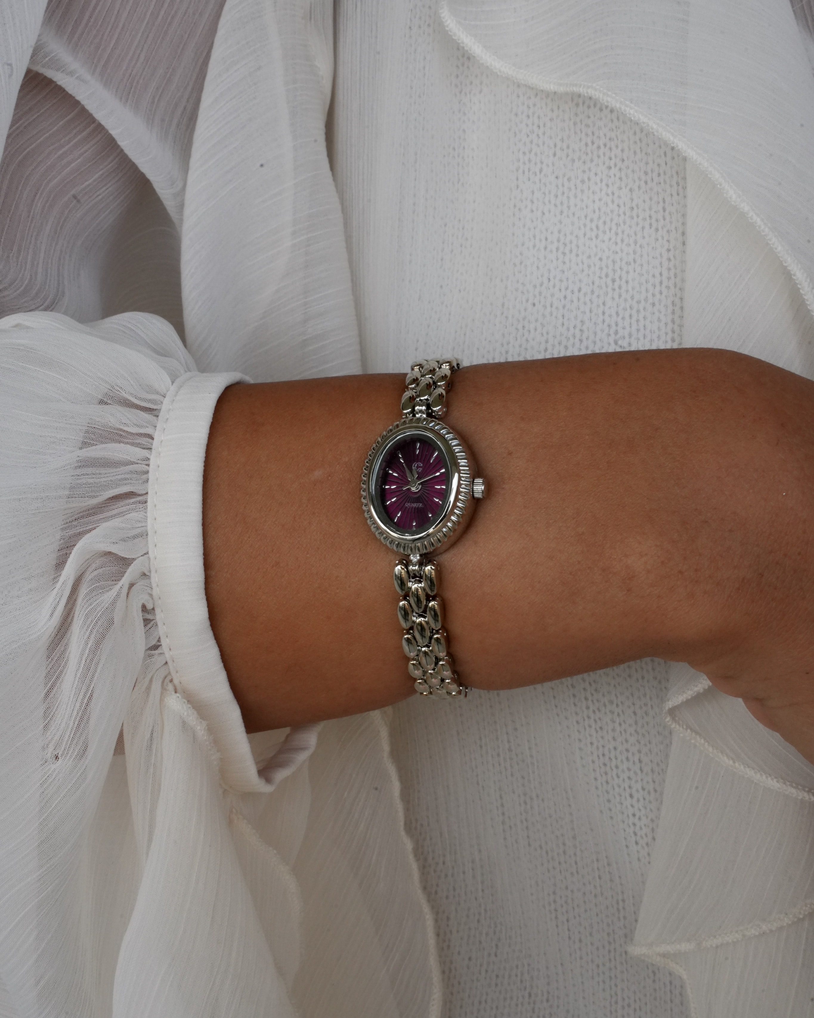 Burgundy Watch / Saat