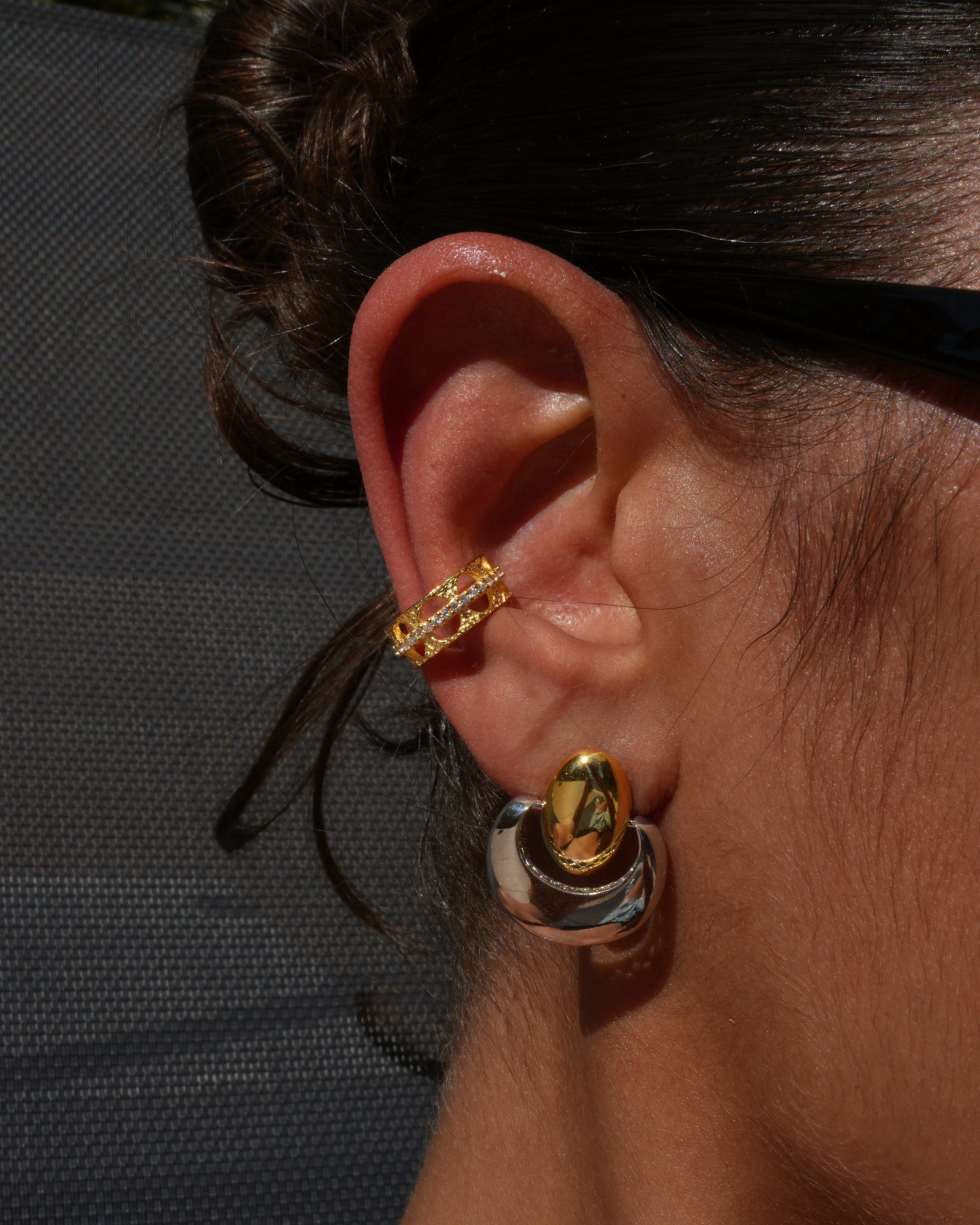 925 Gümüş / Ethnic Earcuff