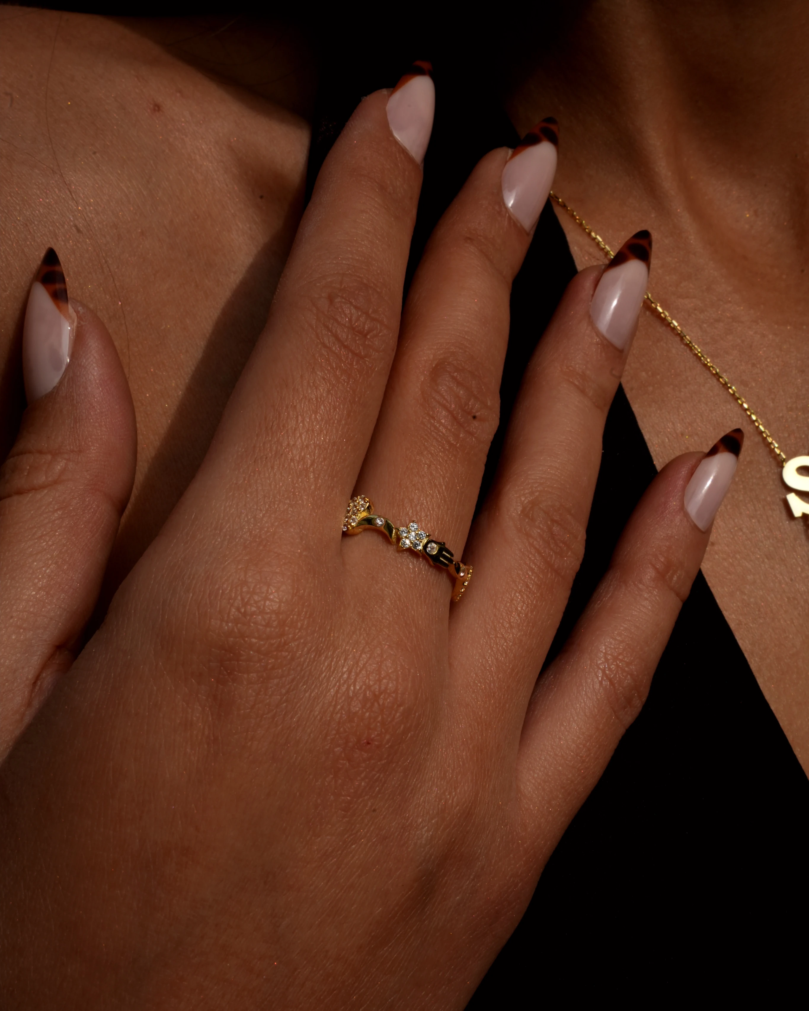 925 Gümüş / Karma Şekilli Yüzük