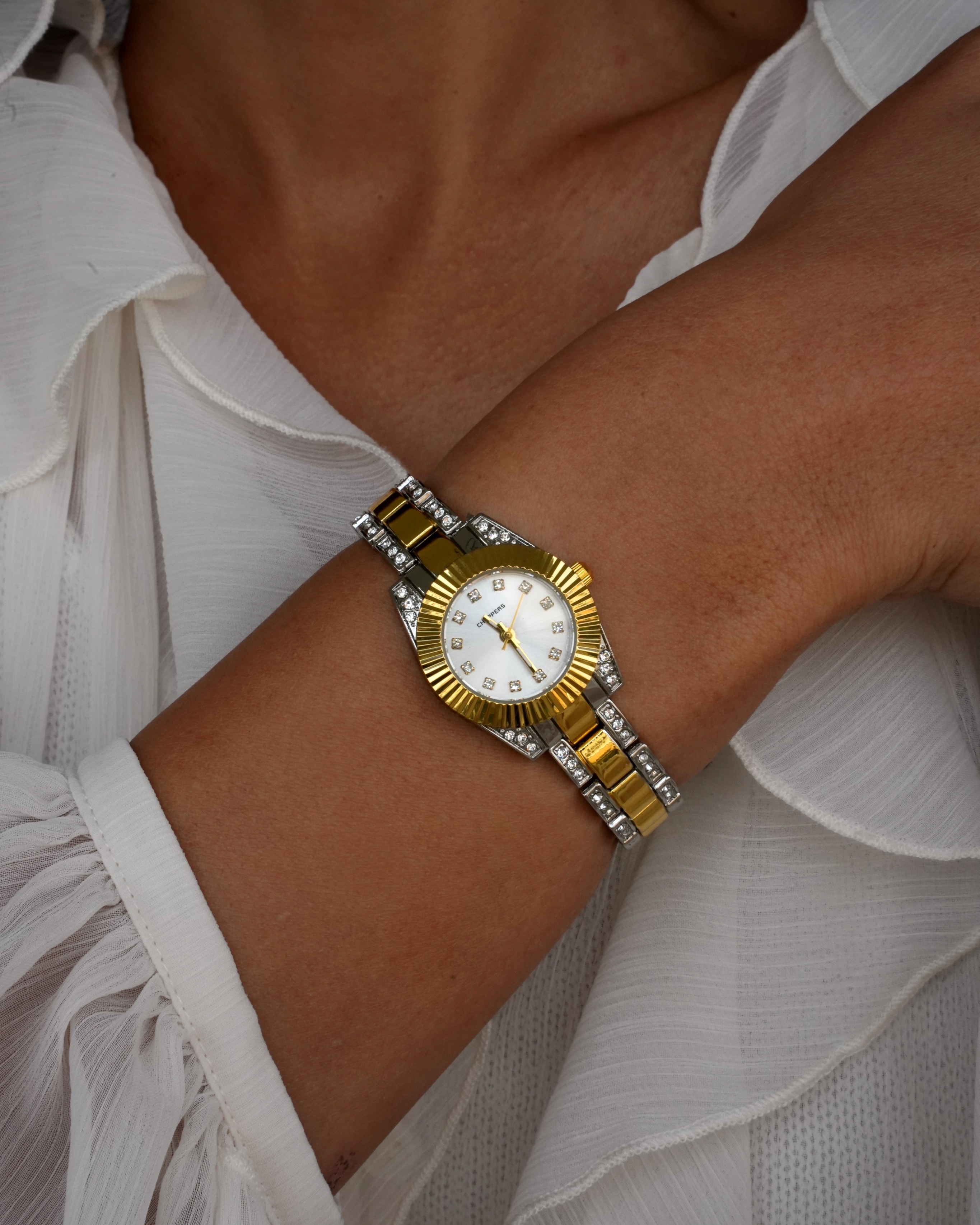 Gold - Silver Watch / Saat