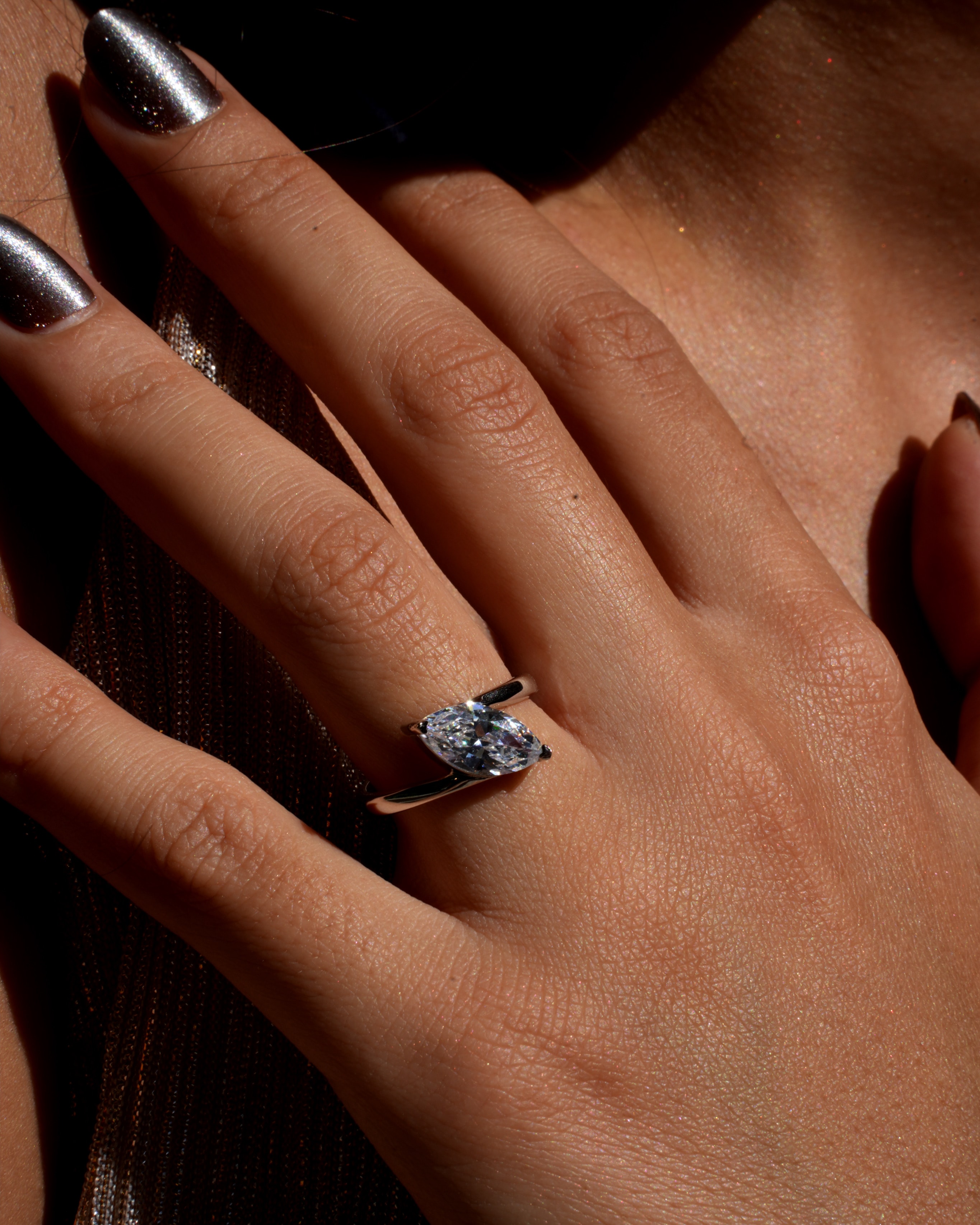 925 Gümüş / Lea Yüzük