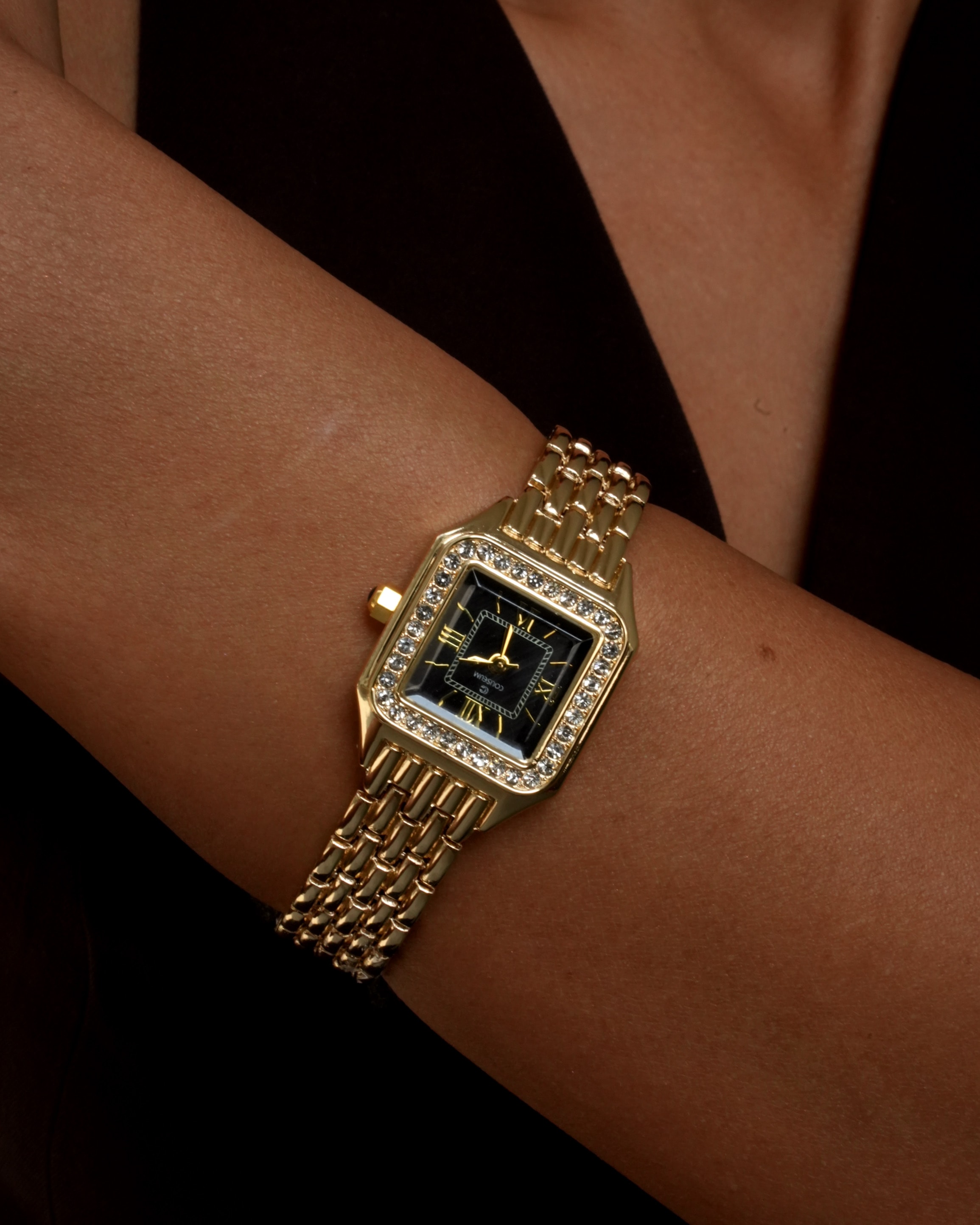 Elegant Watch - Siyah / Saat