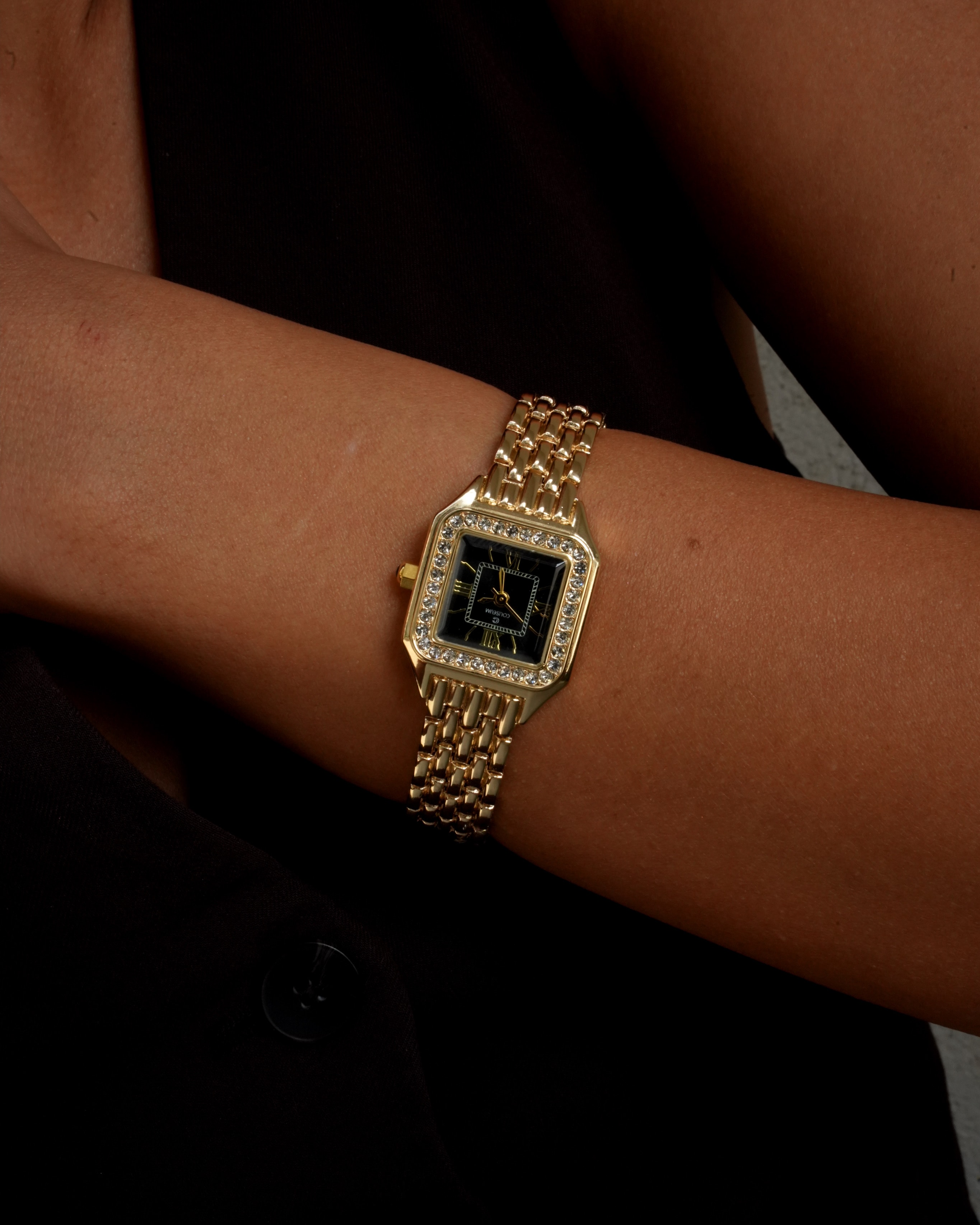 Elegant Watch - Siyah / Saat