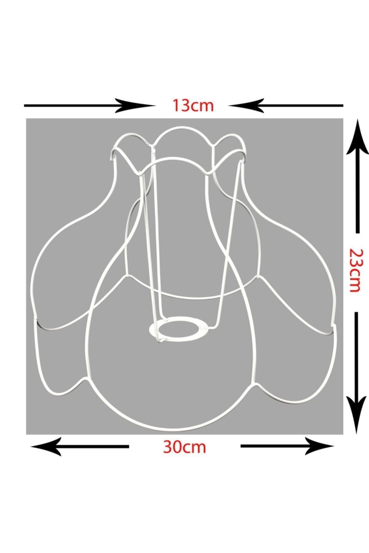 Bombeli Abajur Teli 30cm