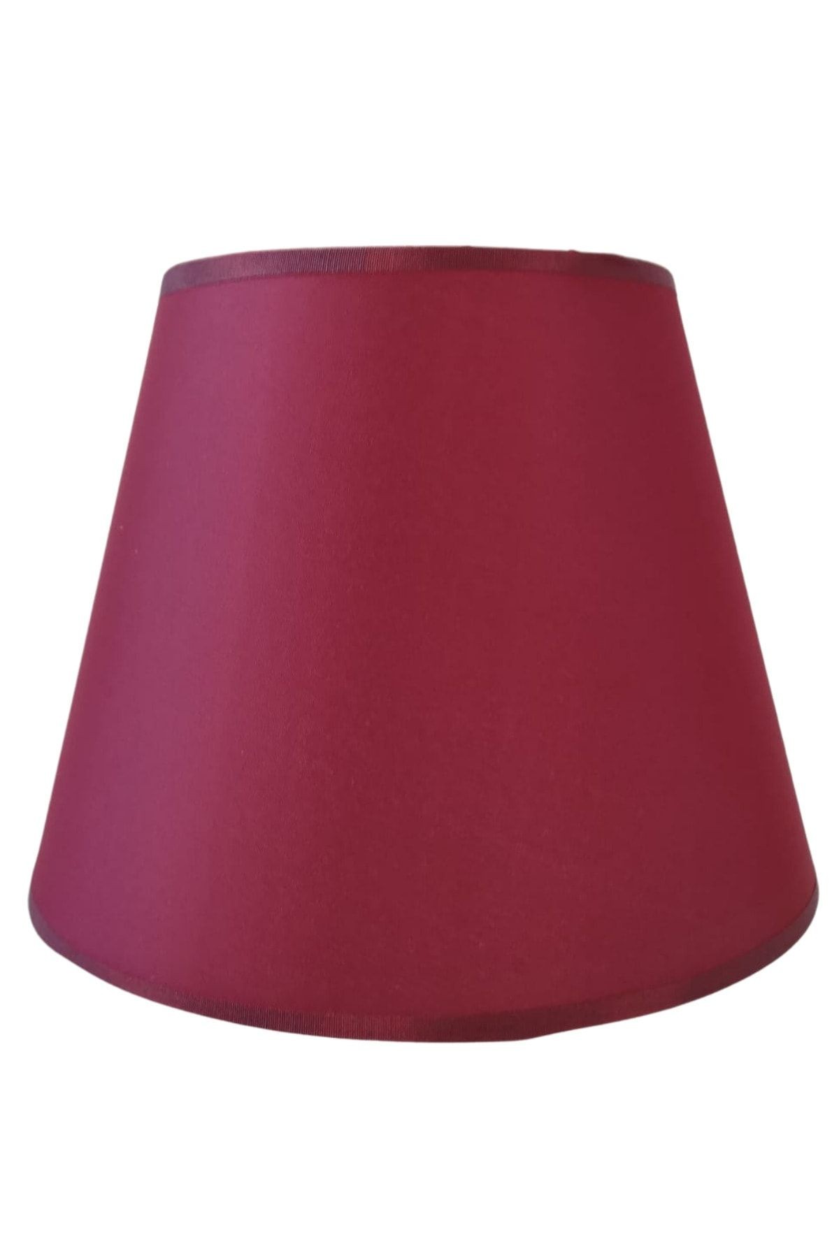 Modern Inci Ayak Bordo Abajur
