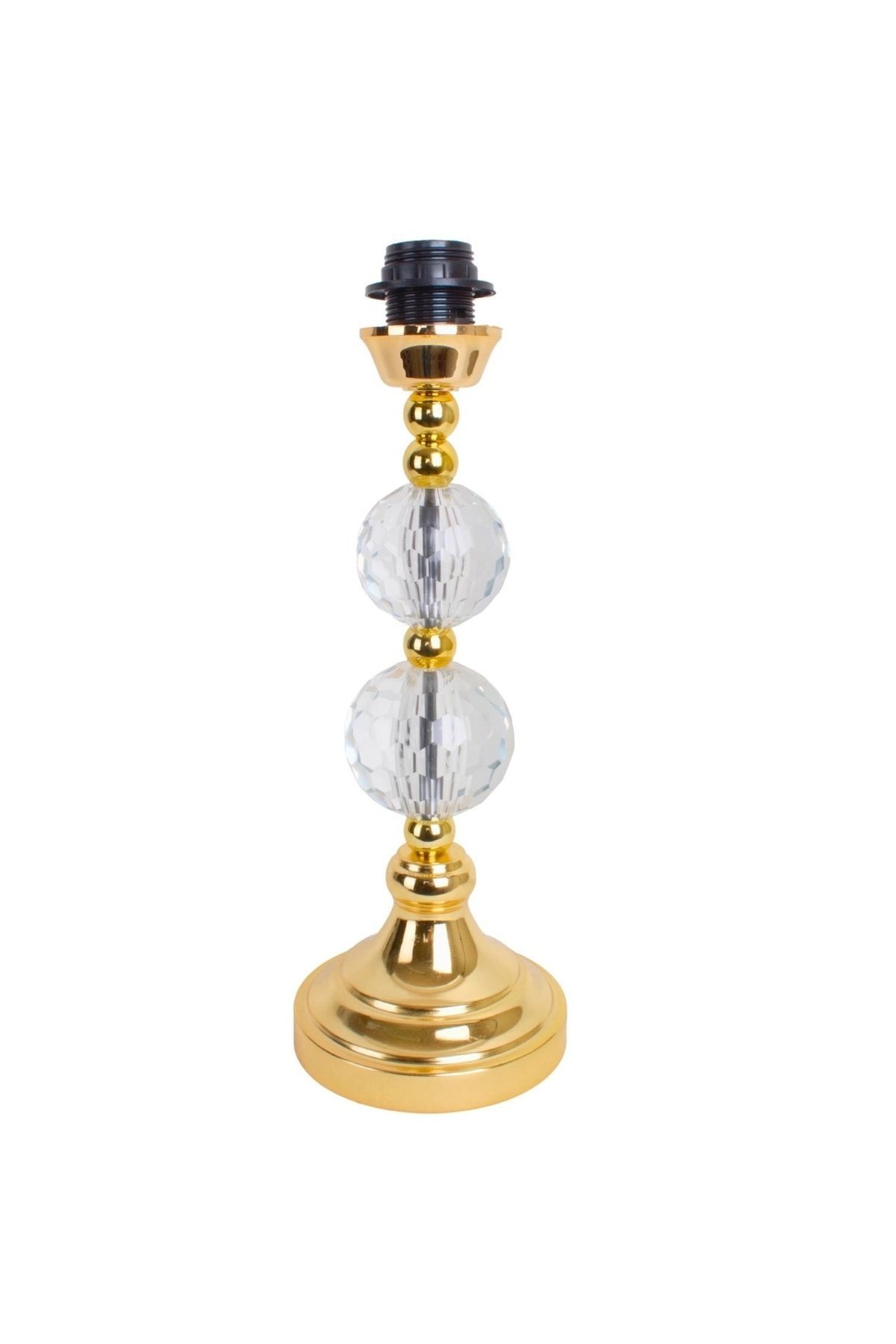 Kristal Ayak Siyah Abajur Vintage Abd04225