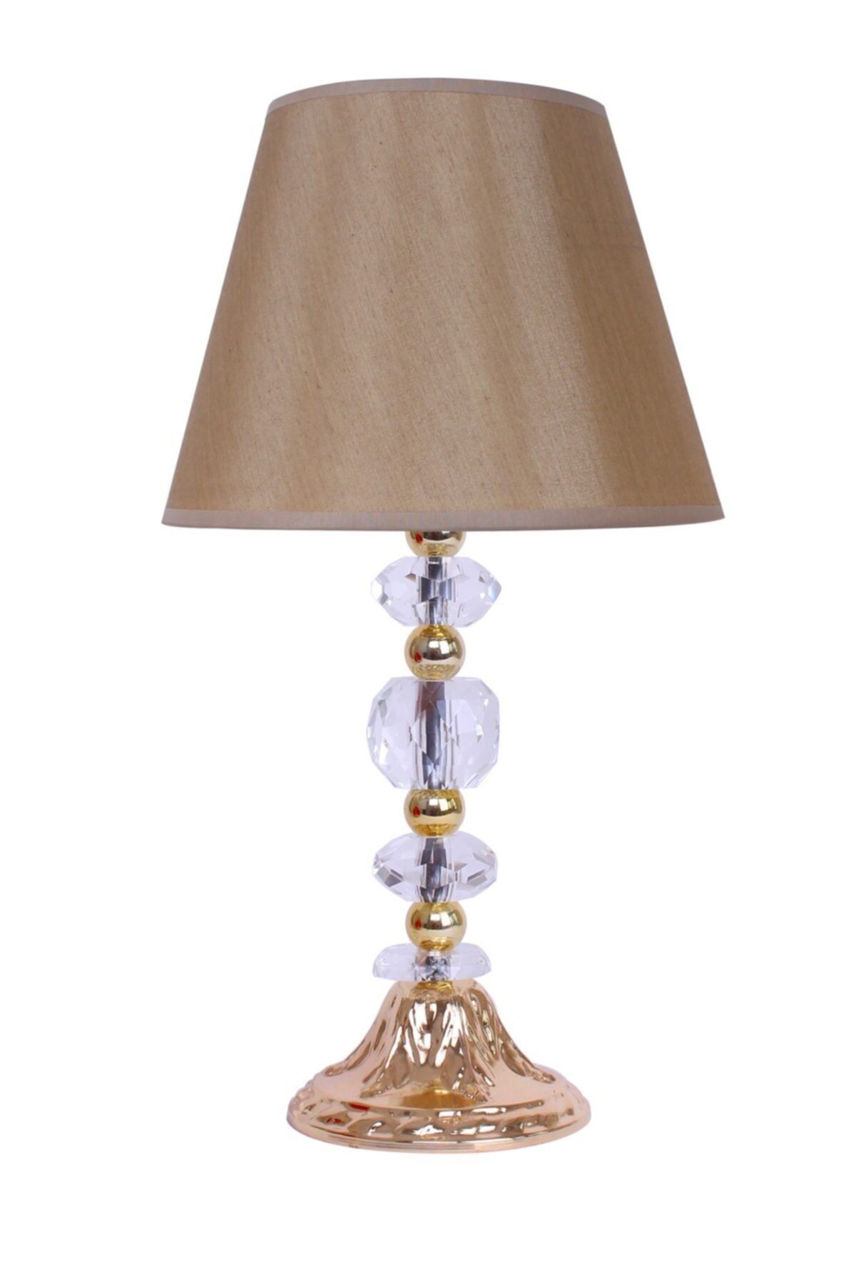 Modern Kristal Ayaklı Abajur