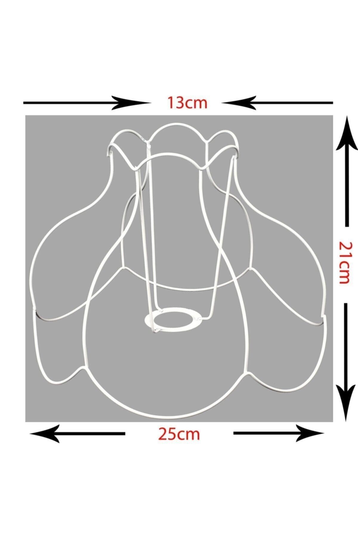 Bombeli Abajur Teli 25cm En