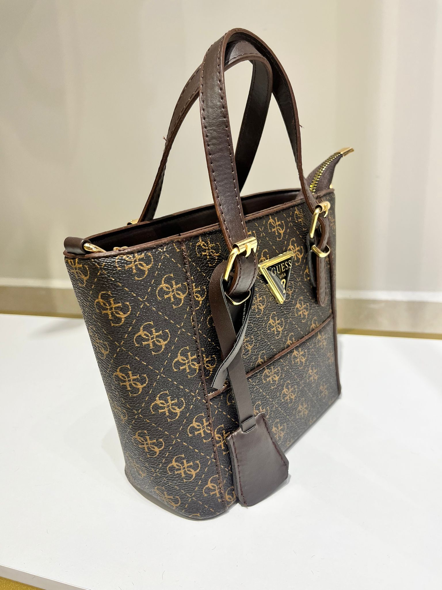 Guess El & Omuz Çantası Kahve