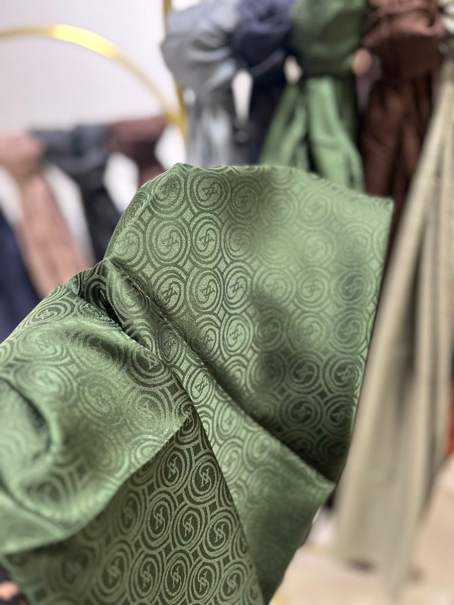 Vakko Şal Yaprak Yeşili